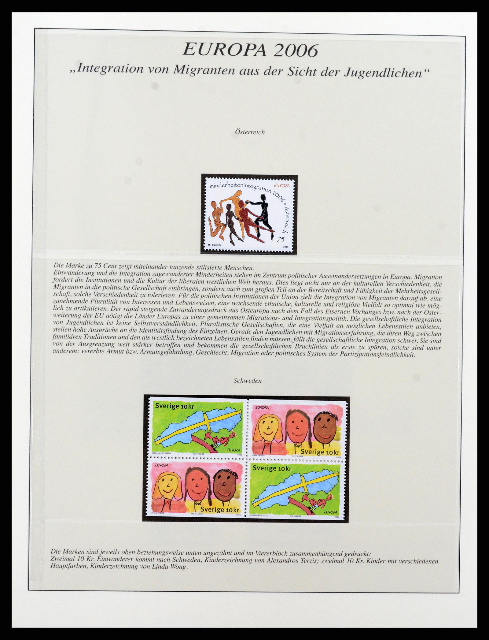 37188 333 - Postzegelverzameling 37188 Europa CEPT 1993-2007.