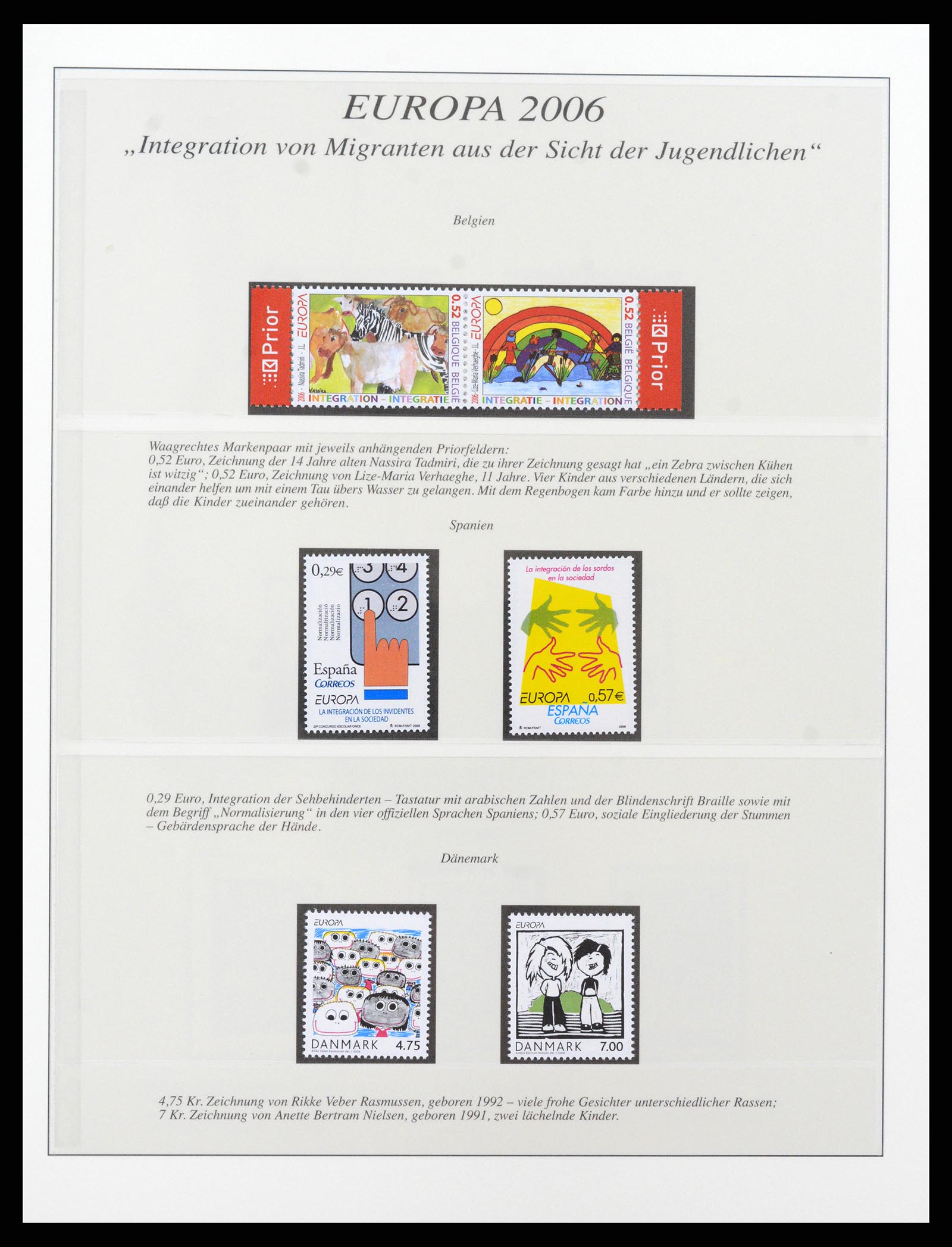 37188 339 - Postzegelverzameling 37188 Europa CEPT 1993-2007.