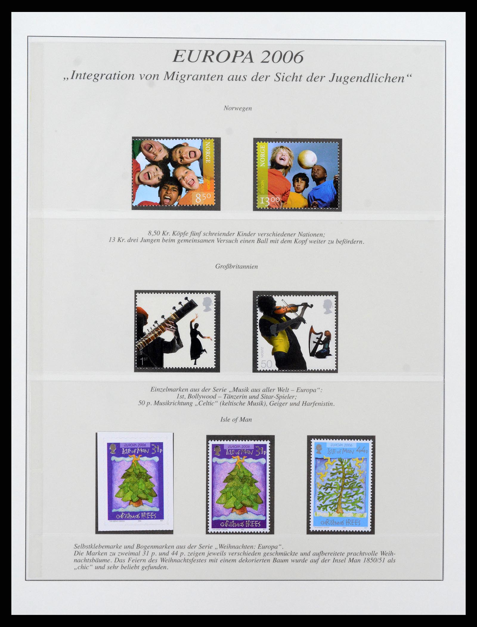 37188 340 - Postzegelverzameling 37188 Europa CEPT 1993-2007.