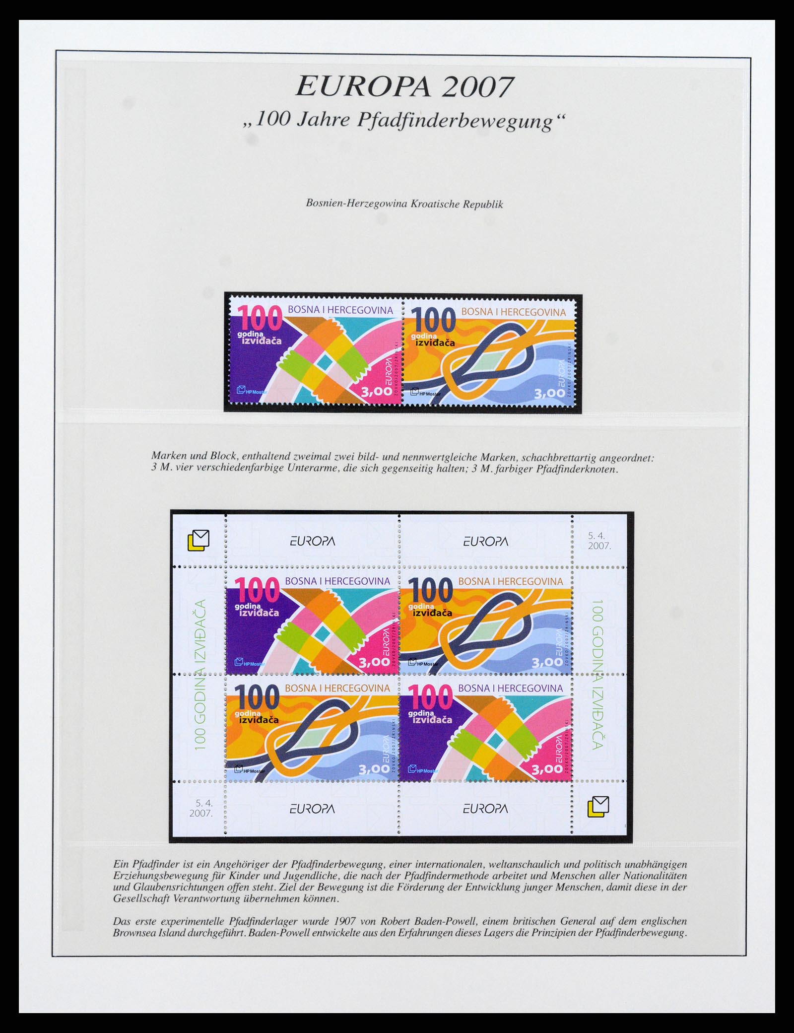 37188 350 - Stamp collection 37188 Europa CEPT 1993-2007.