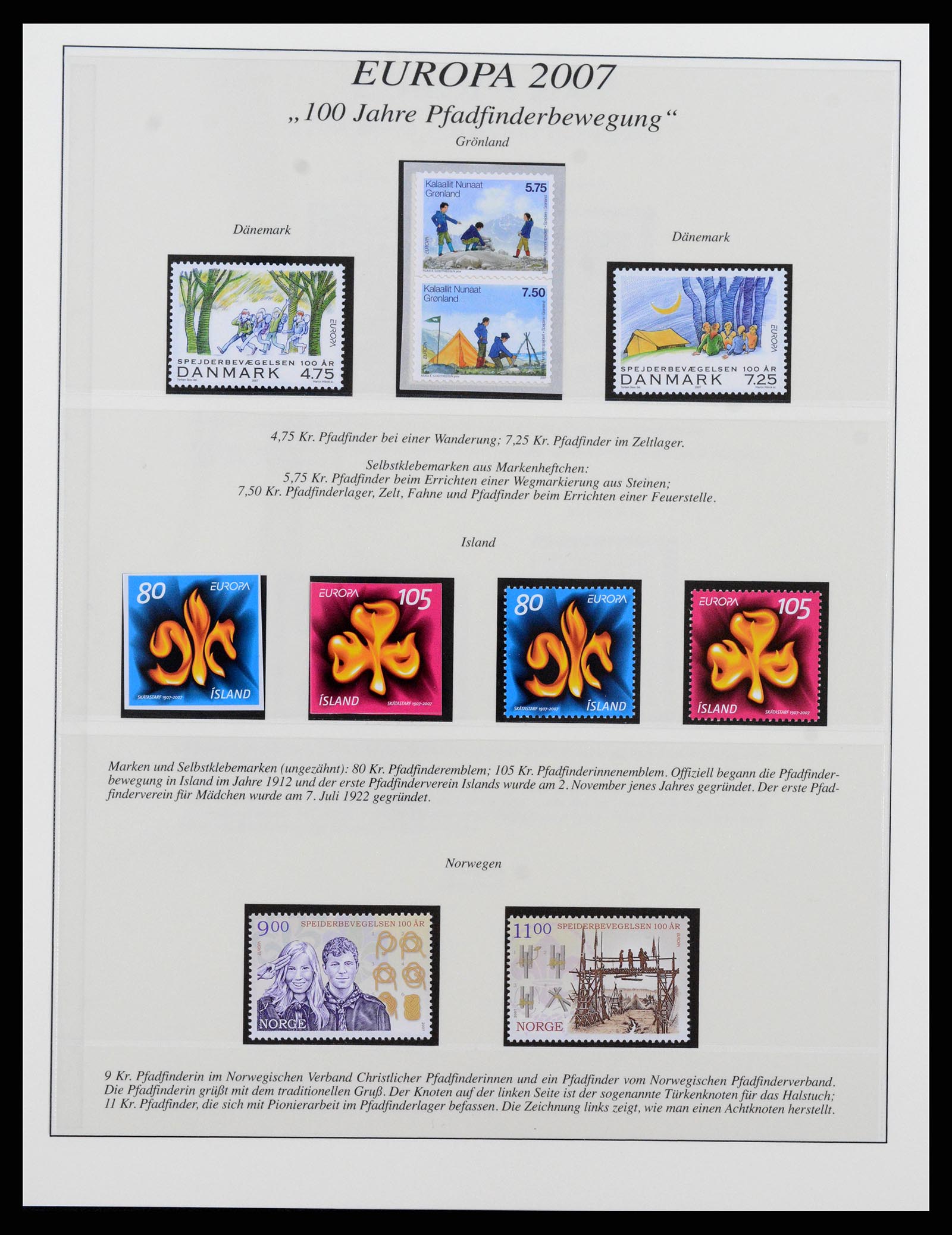 37188 364 - Postzegelverzameling 37188 Europa CEPT 1993-2007.