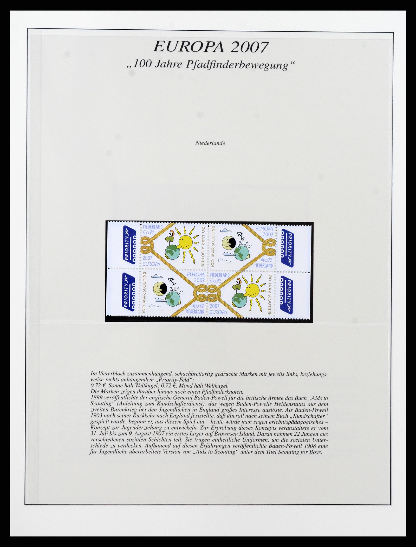 37188 374 - Stamp collection 37188 Europa CEPT 1993-2007.