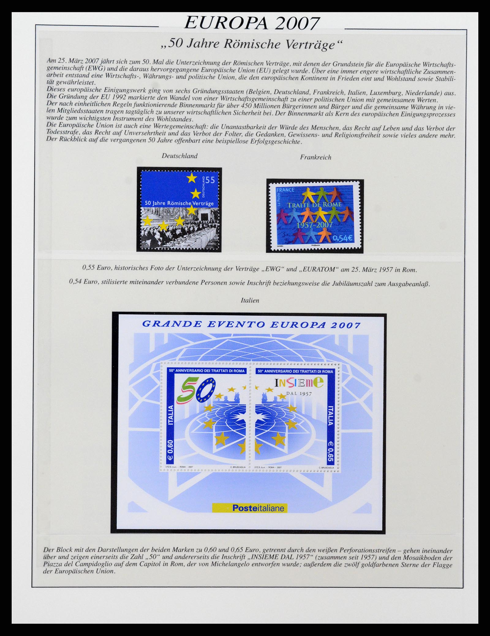 37188 378 - Stamp collection 37188 Europa CEPT 1993-2007.