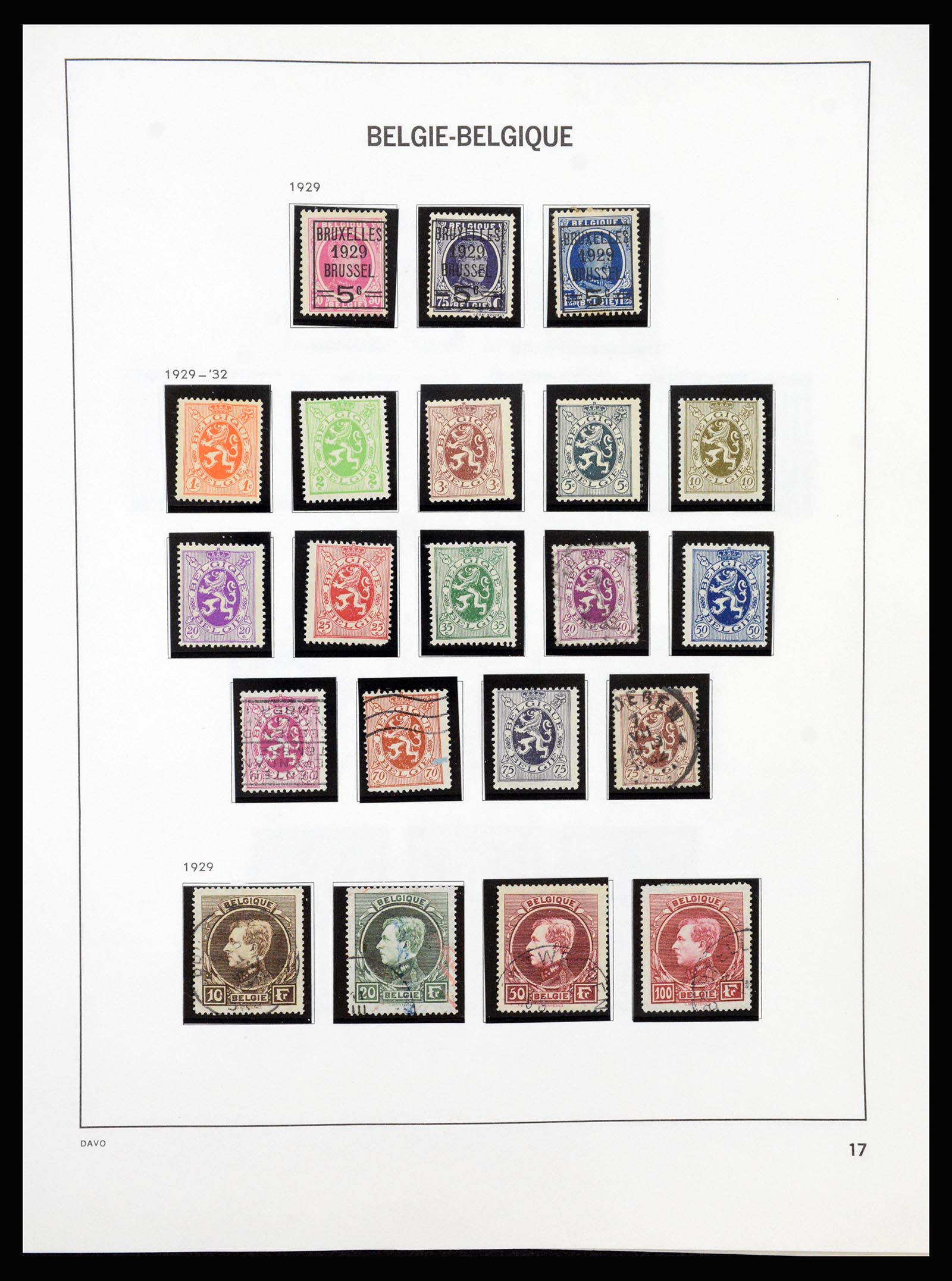 37189 017 - Stamp collection 37189 Belgium 1849-2006.