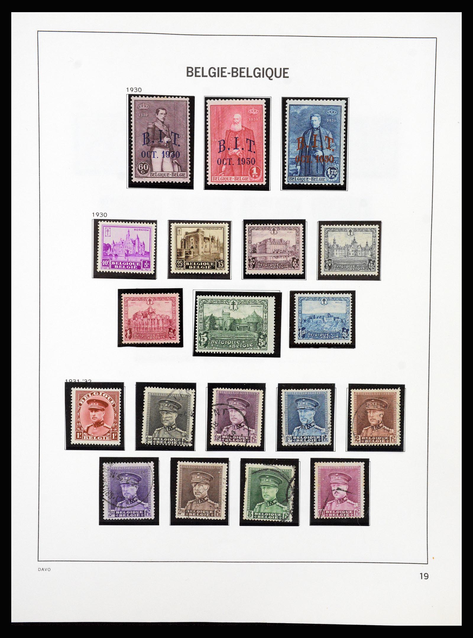37189 019 - Stamp collection 37189 Belgium 1849-2006.