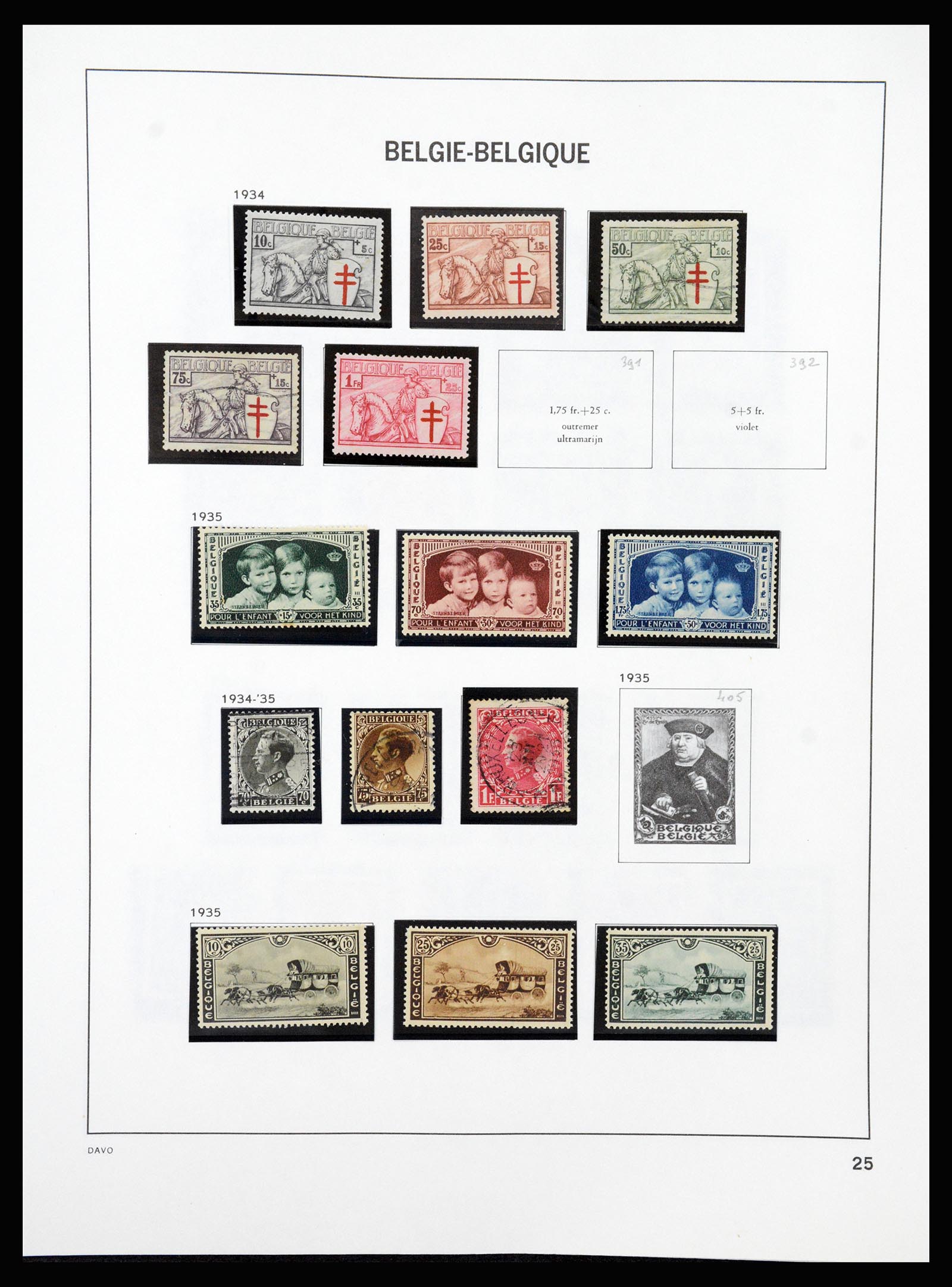 37189 024 - Stamp collection 37189 Belgium 1849-2006.