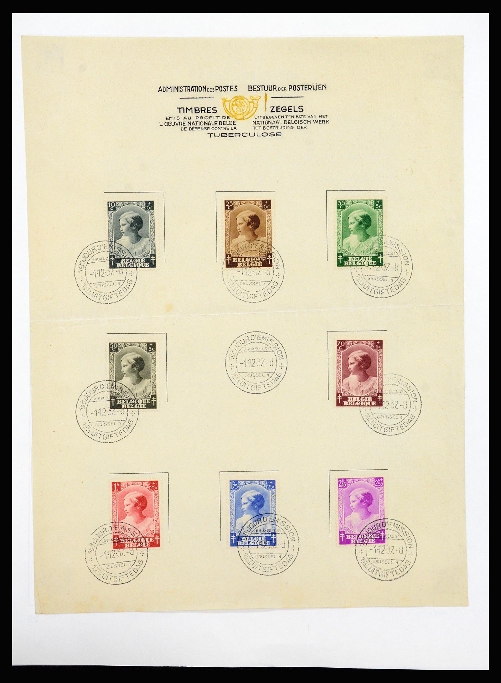 37189 029 - Stamp collection 37189 Belgium 1849-2006.