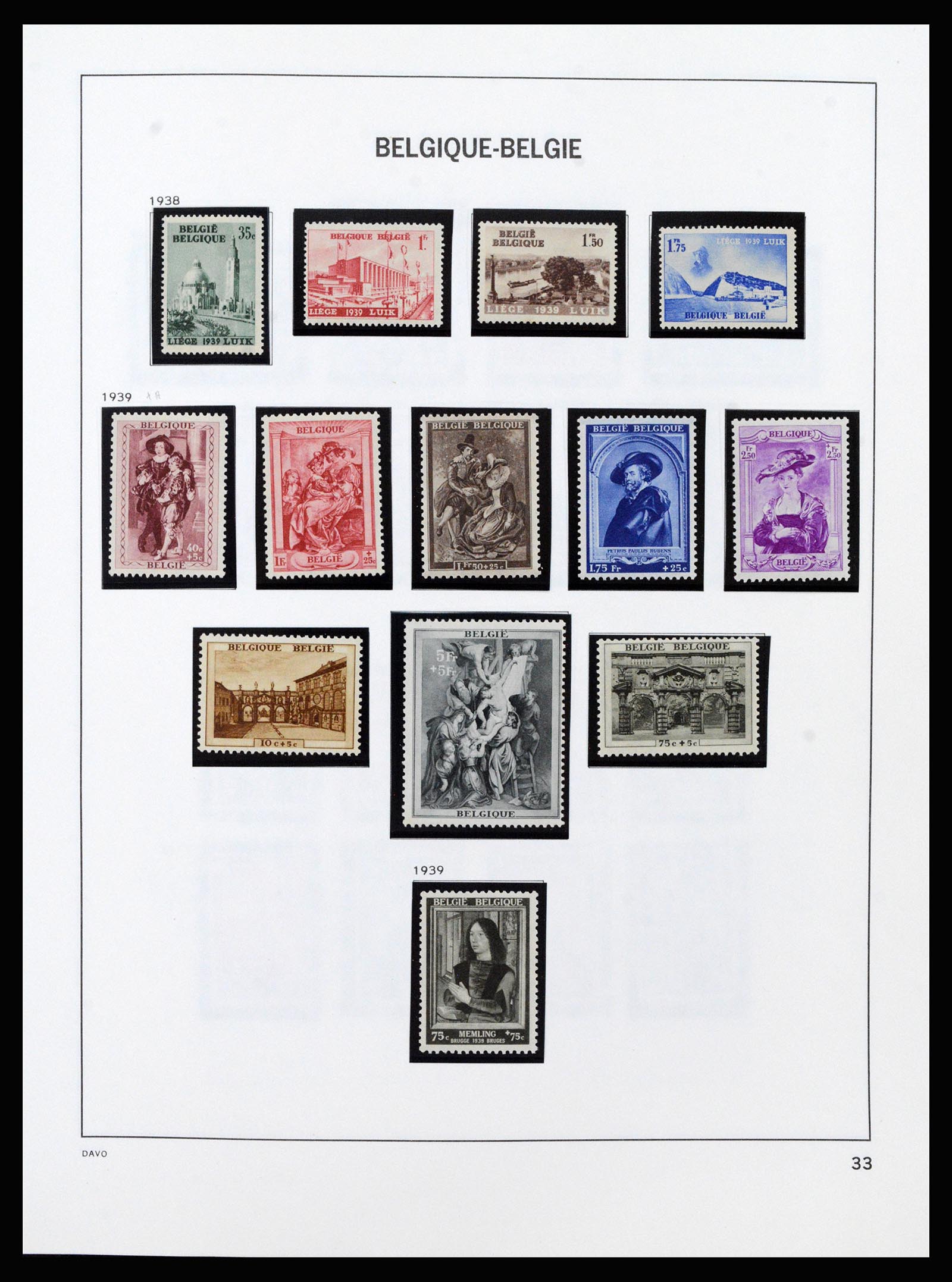 37189 034 - Stamp collection 37189 Belgium 1849-2006.