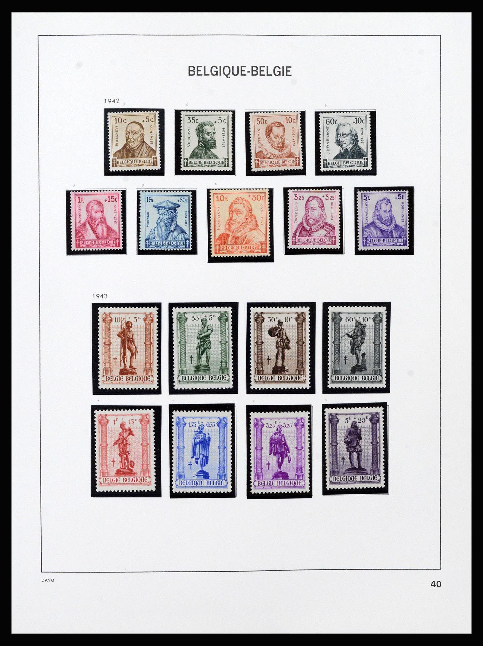 37189 041 - Stamp collection 37189 Belgium 1849-2006.