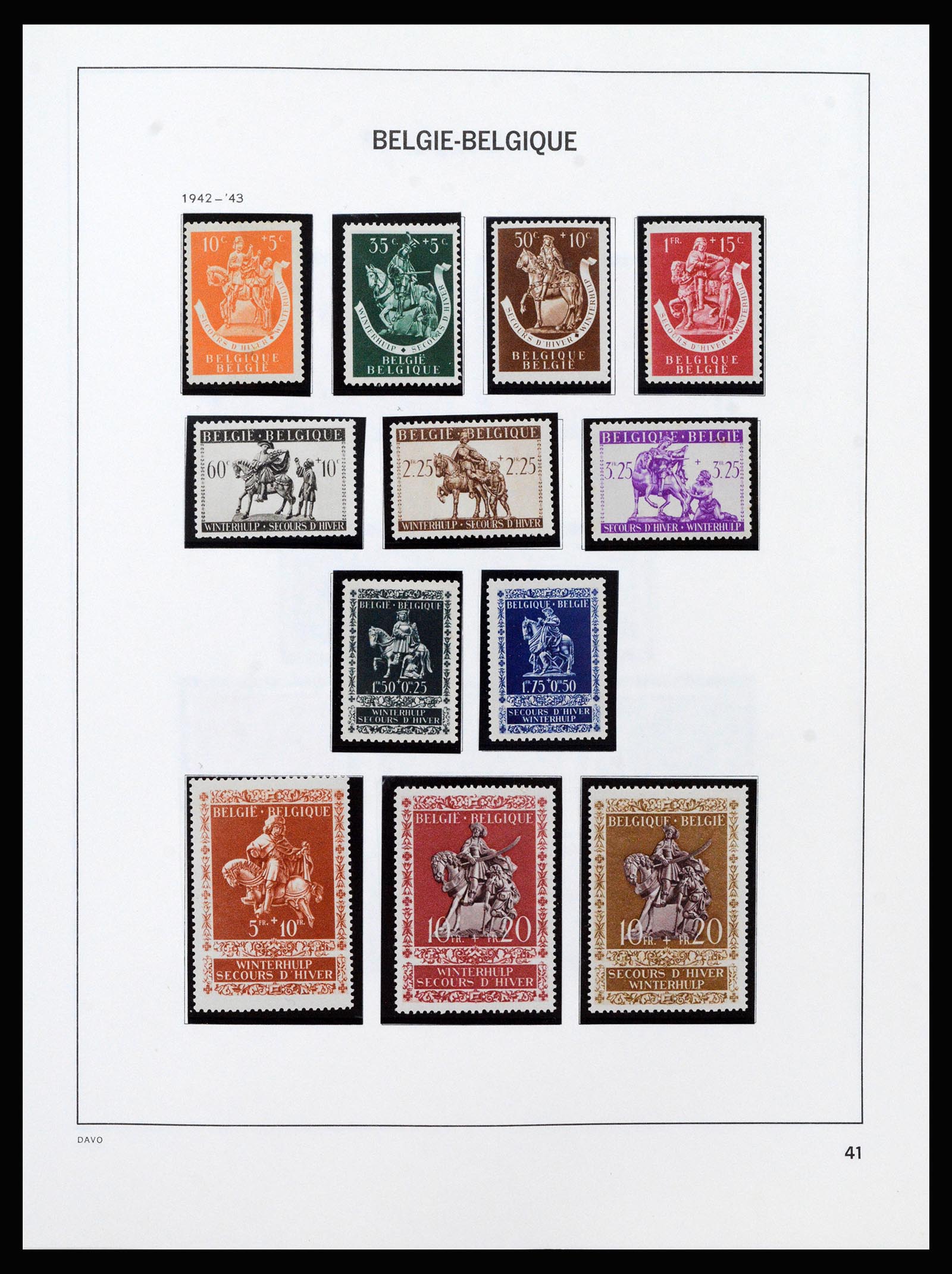 37189 043 - Stamp collection 37189 Belgium 1849-2006.
