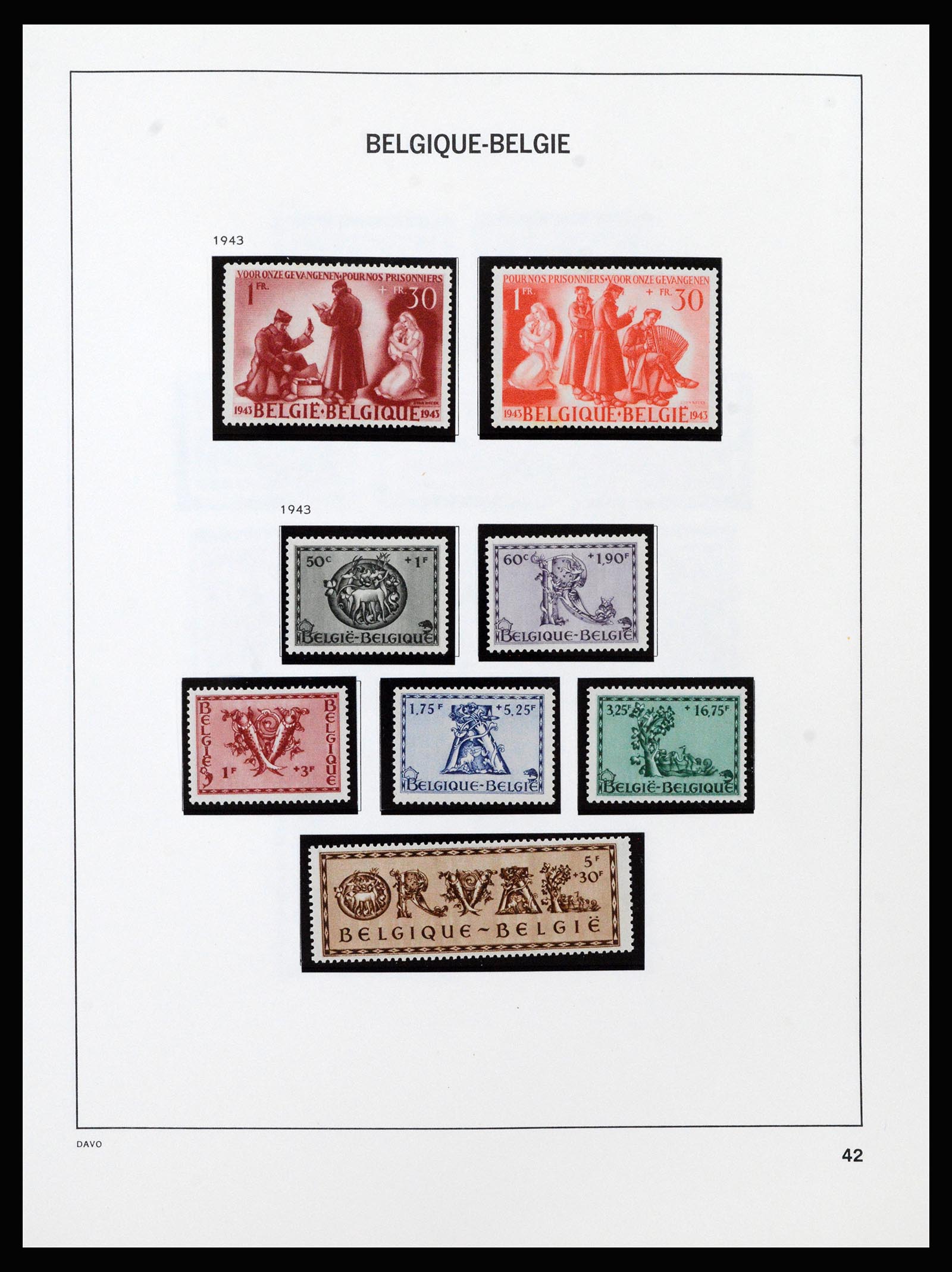 37189 044 - Stamp collection 37189 Belgium 1849-2006.