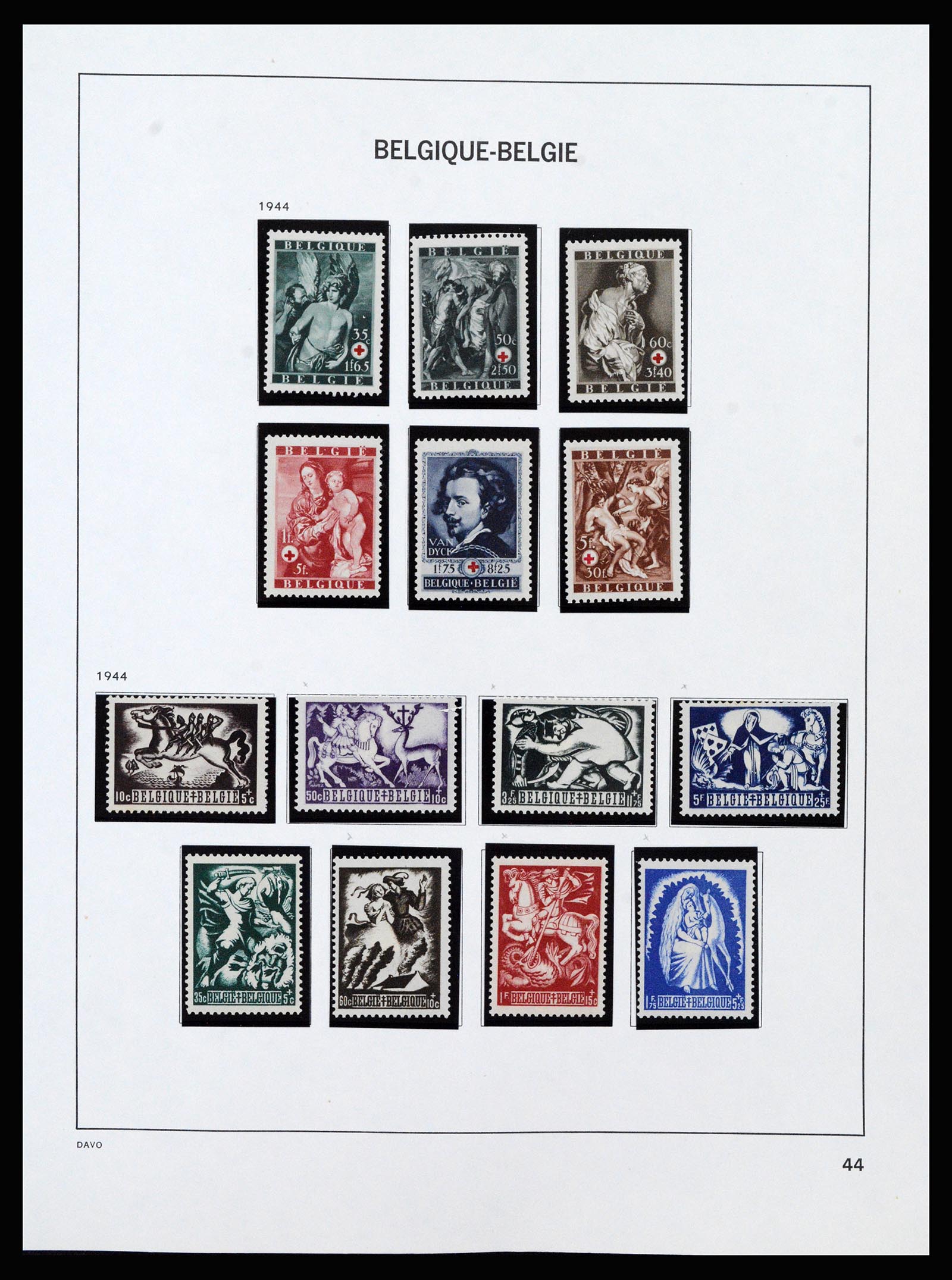 37189 046 - Stamp collection 37189 Belgium 1849-2006.