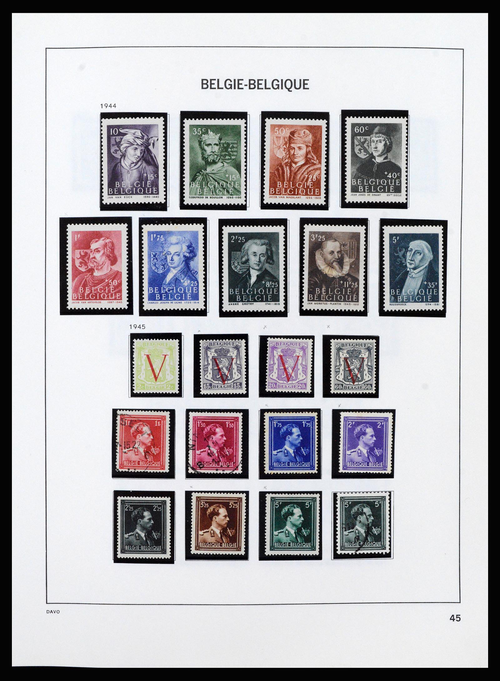 37189 047 - Stamp collection 37189 Belgium 1849-2006.