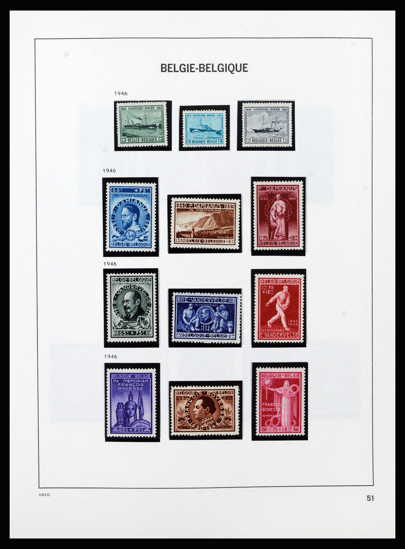 37189 053 - Stamp collection 37189 Belgium 1849-2006.