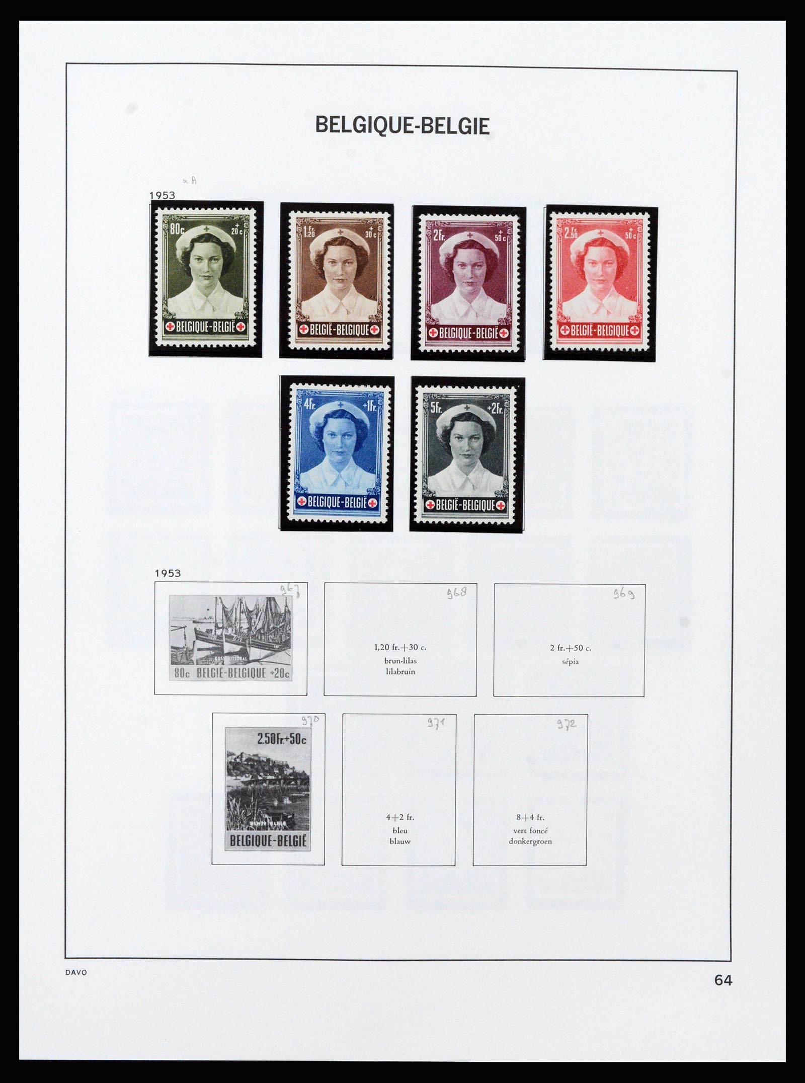 37189 066 - Stamp collection 37189 Belgium 1849-2006.