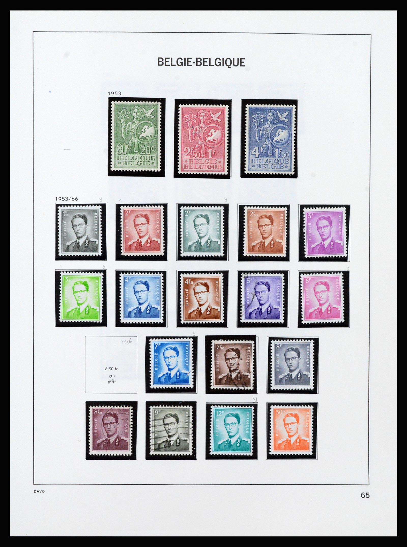 37189 067 - Stamp collection 37189 Belgium 1849-2006.