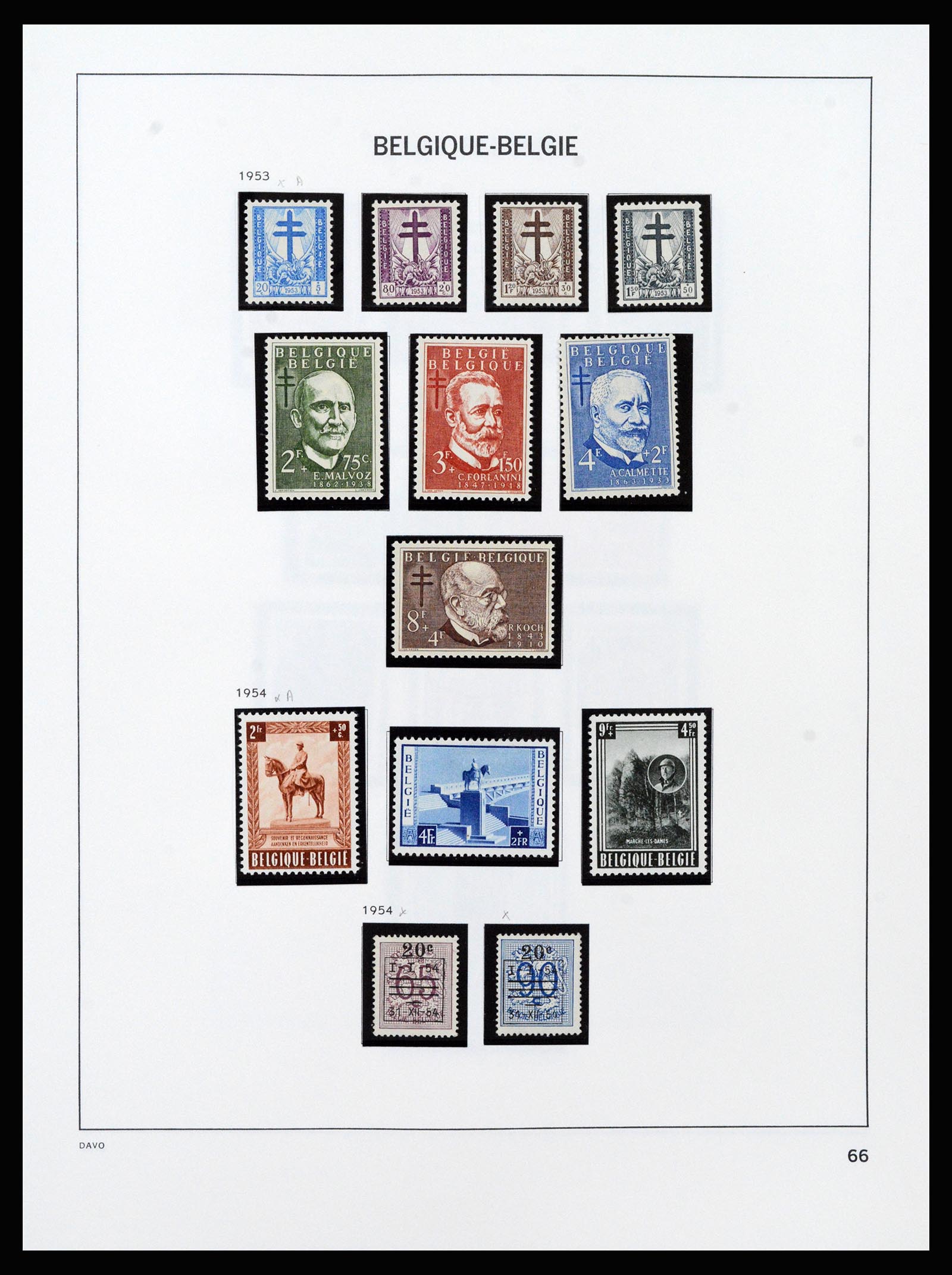37189 068 - Stamp collection 37189 Belgium 1849-2006.