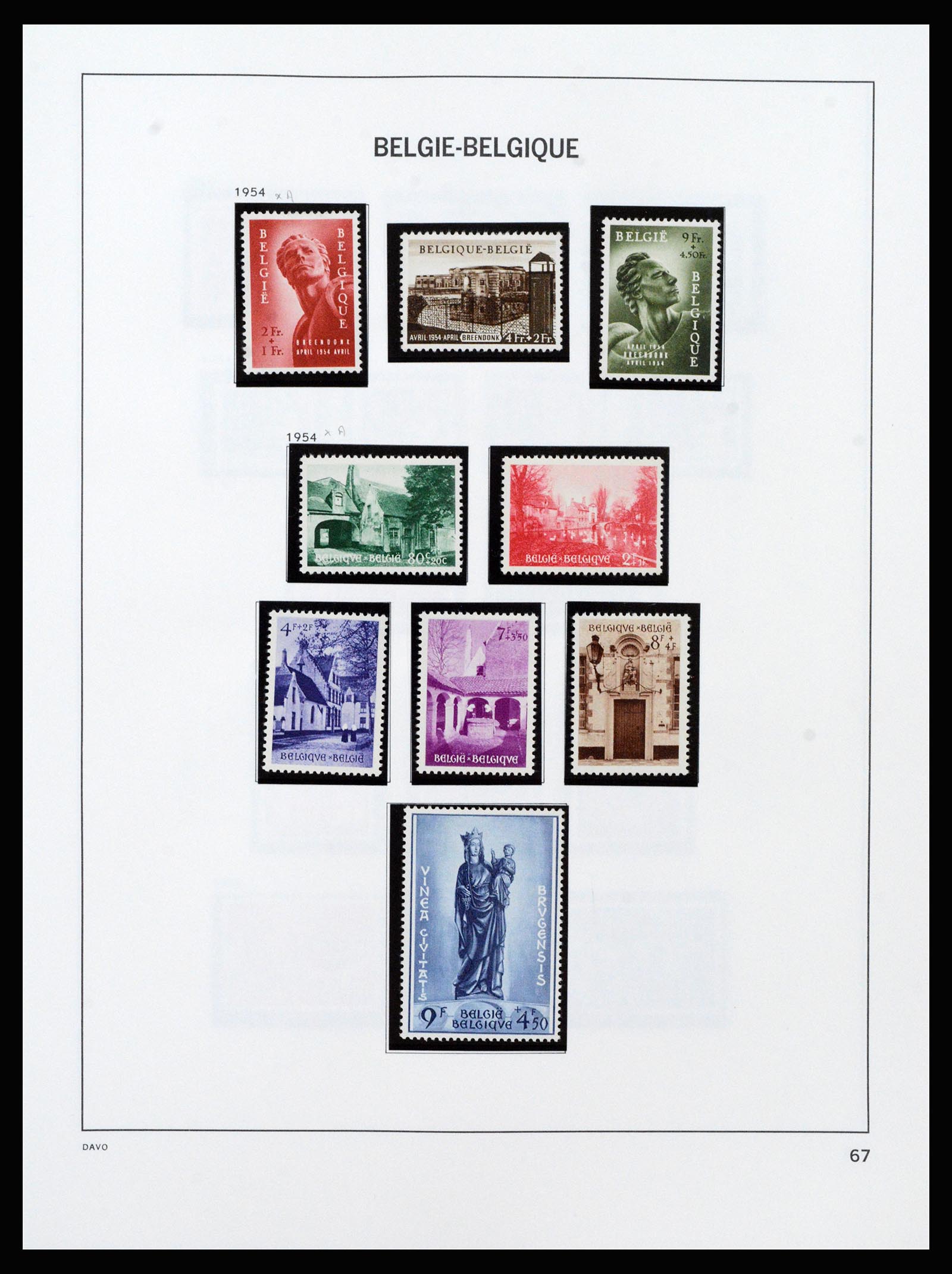 37189 069 - Stamp collection 37189 Belgium 1849-2006.