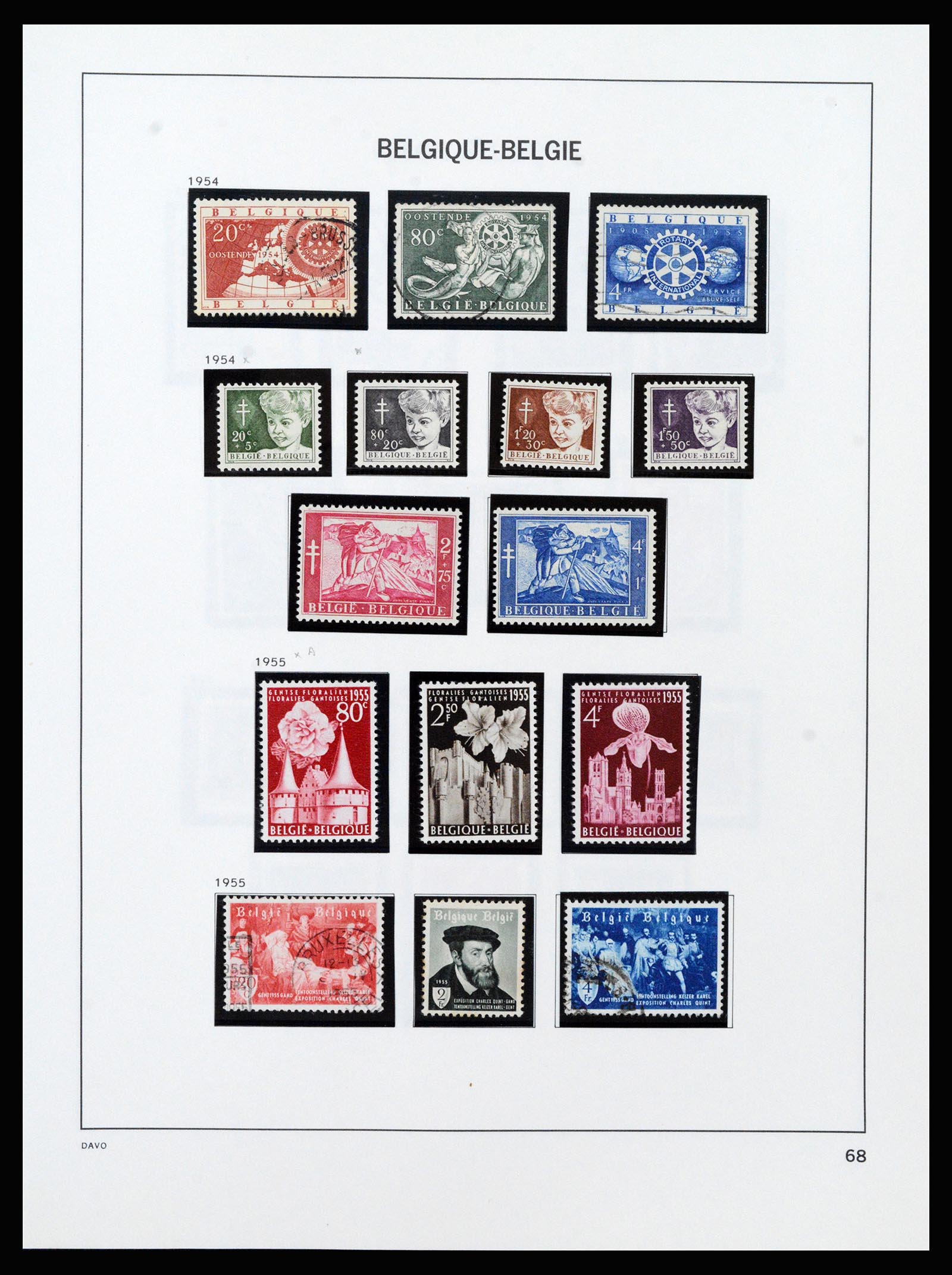 37189 070 - Stamp collection 37189 Belgium 1849-2006.