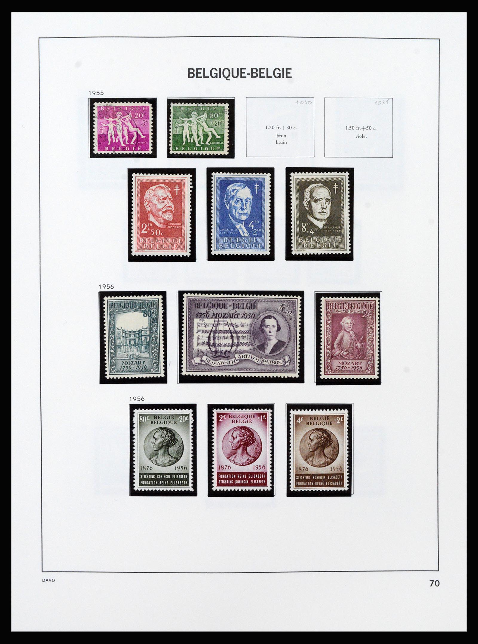 37189 072 - Stamp collection 37189 Belgium 1849-2006.