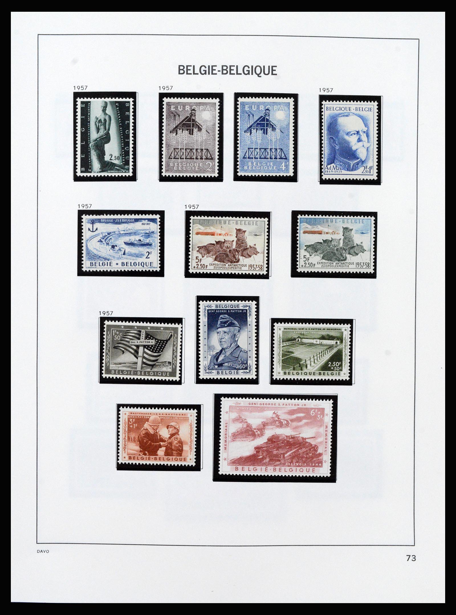 37189 075 - Stamp collection 37189 Belgium 1849-2006.