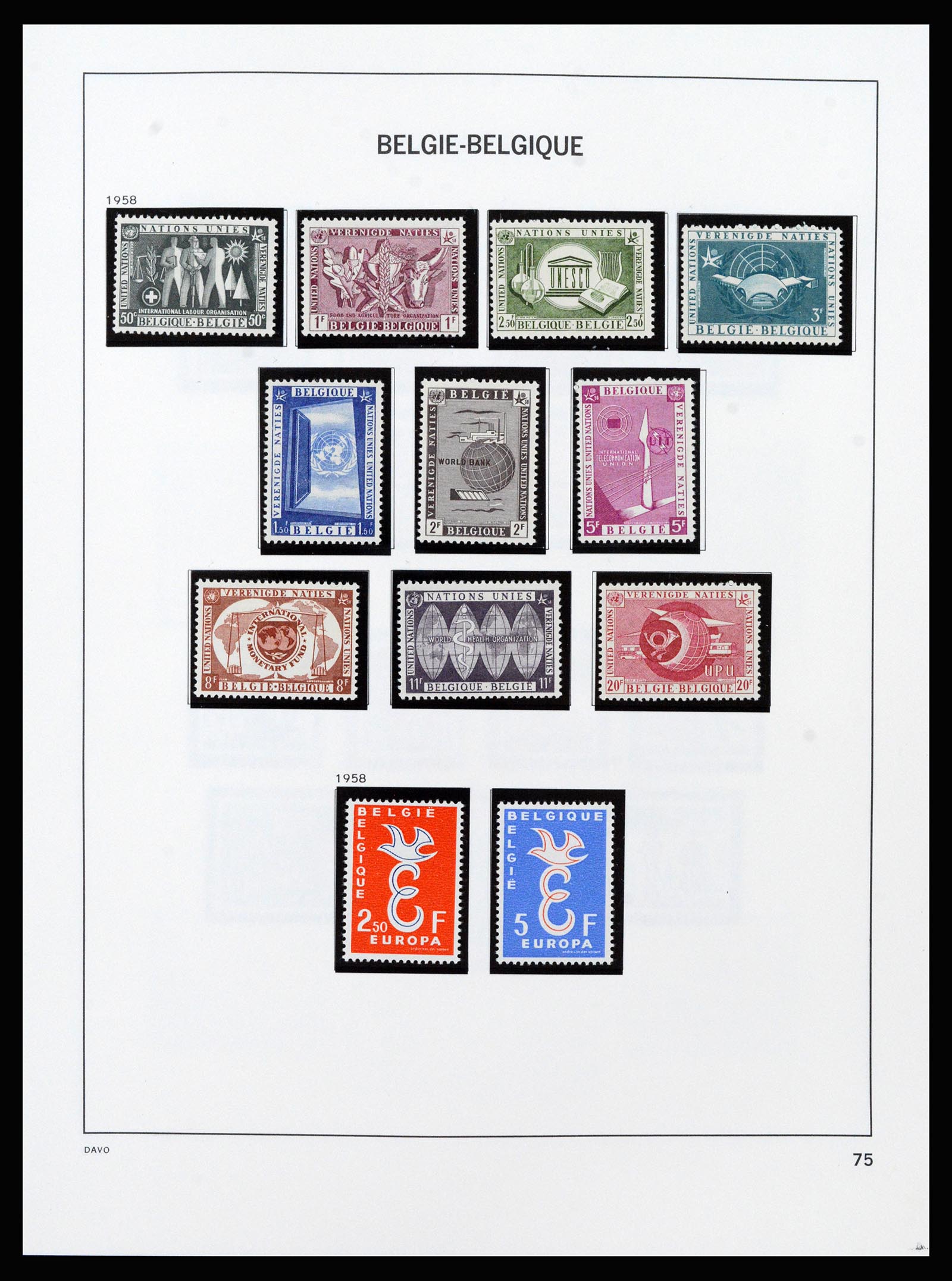 37189 077 - Stamp collection 37189 Belgium 1849-2006.