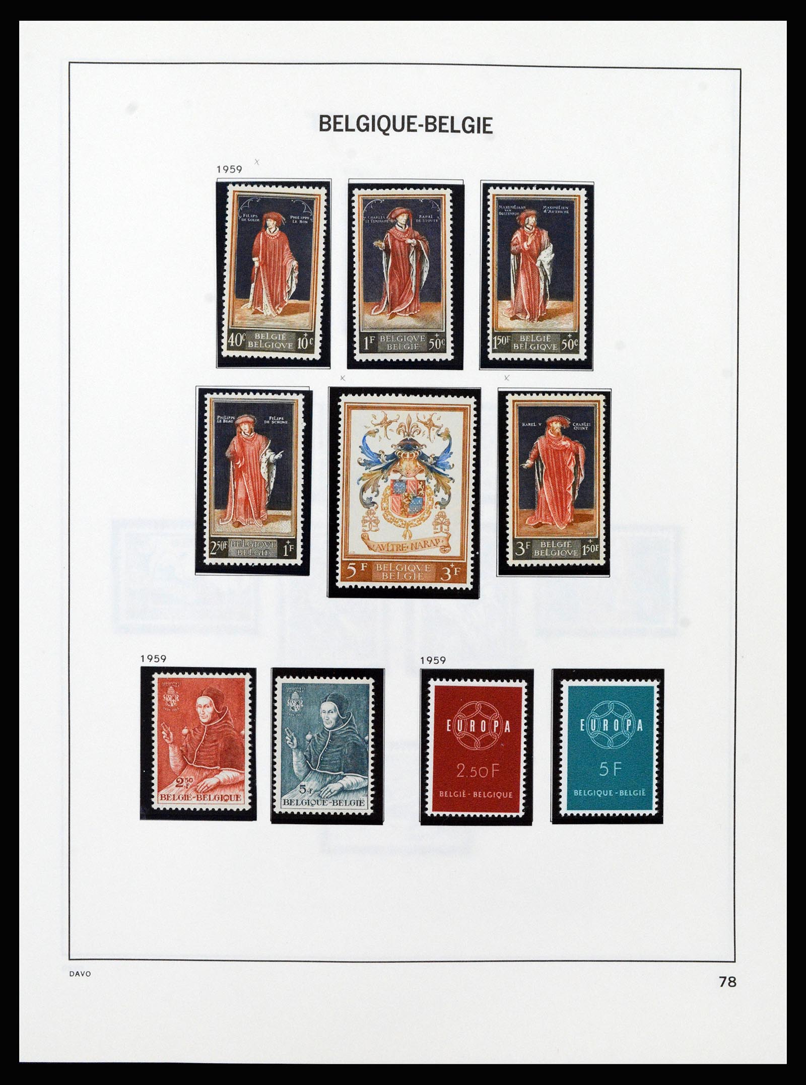 37189 080 - Stamp collection 37189 Belgium 1849-2006.