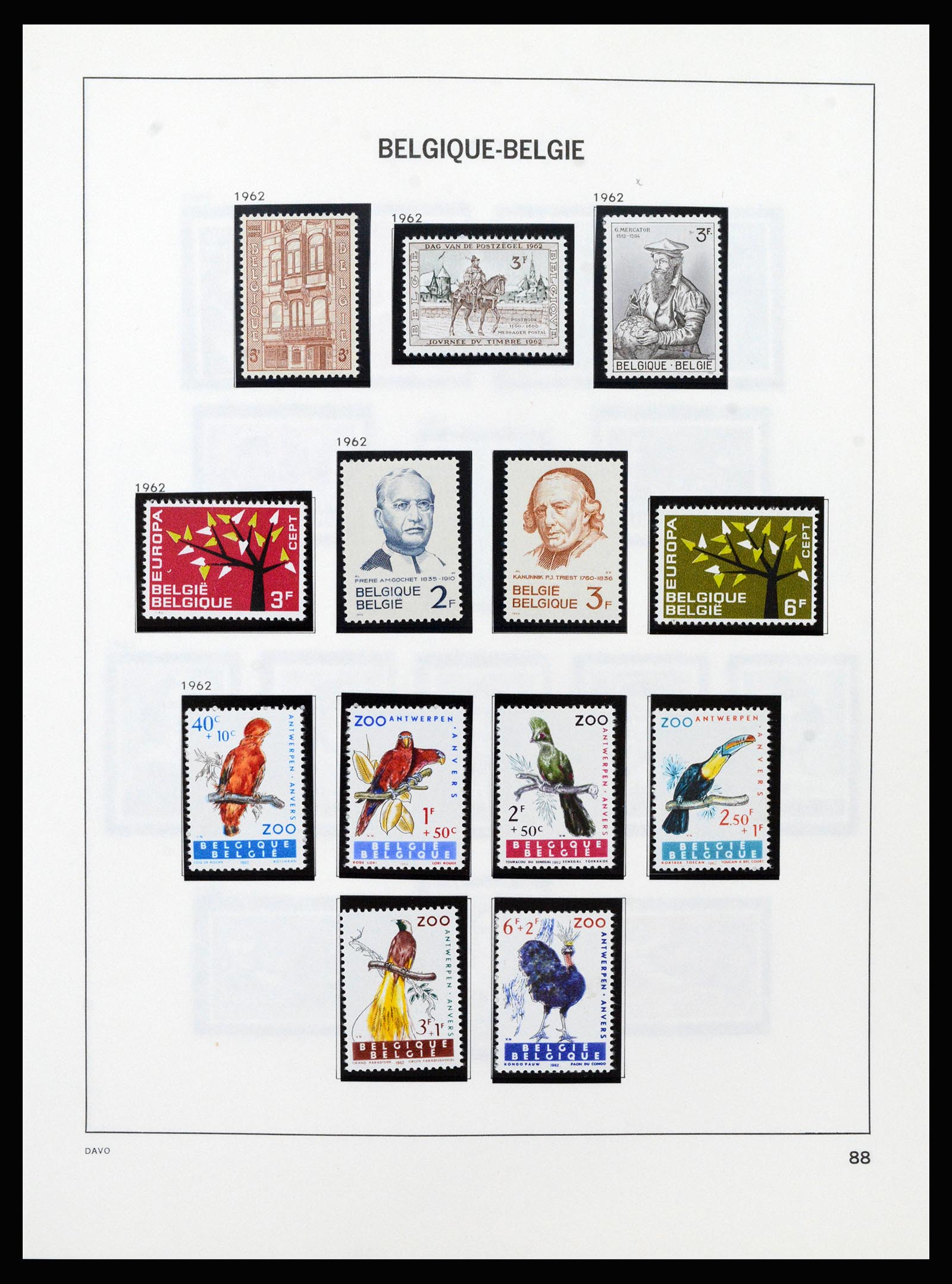 37189 090 - Stamp collection 37189 Belgium 1849-2006.