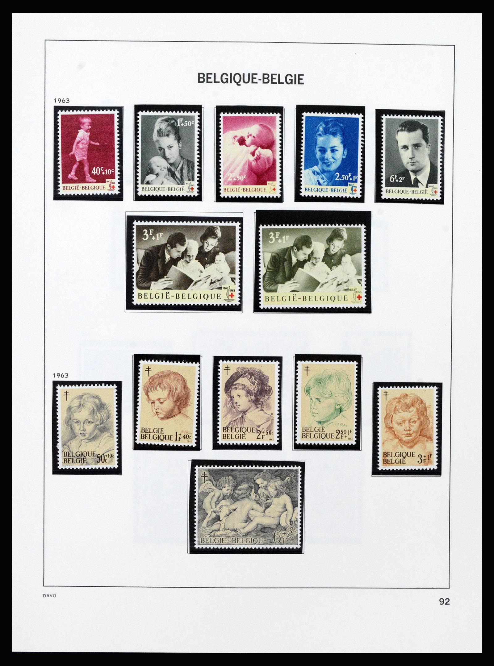 37189 094 - Stamp collection 37189 Belgium 1849-2006.