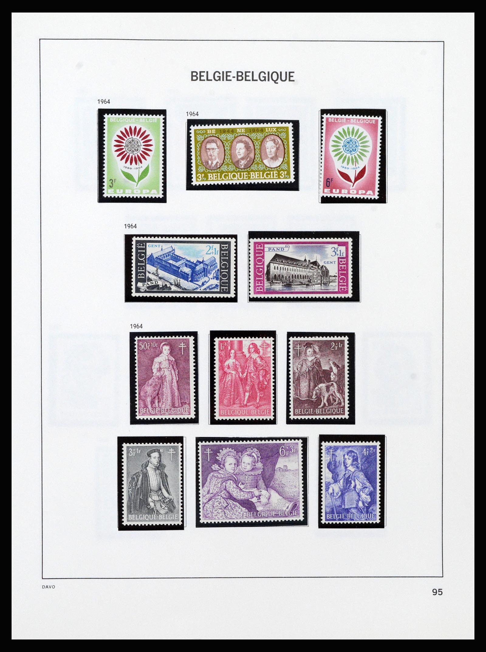 37189 097 - Stamp collection 37189 Belgium 1849-2006.