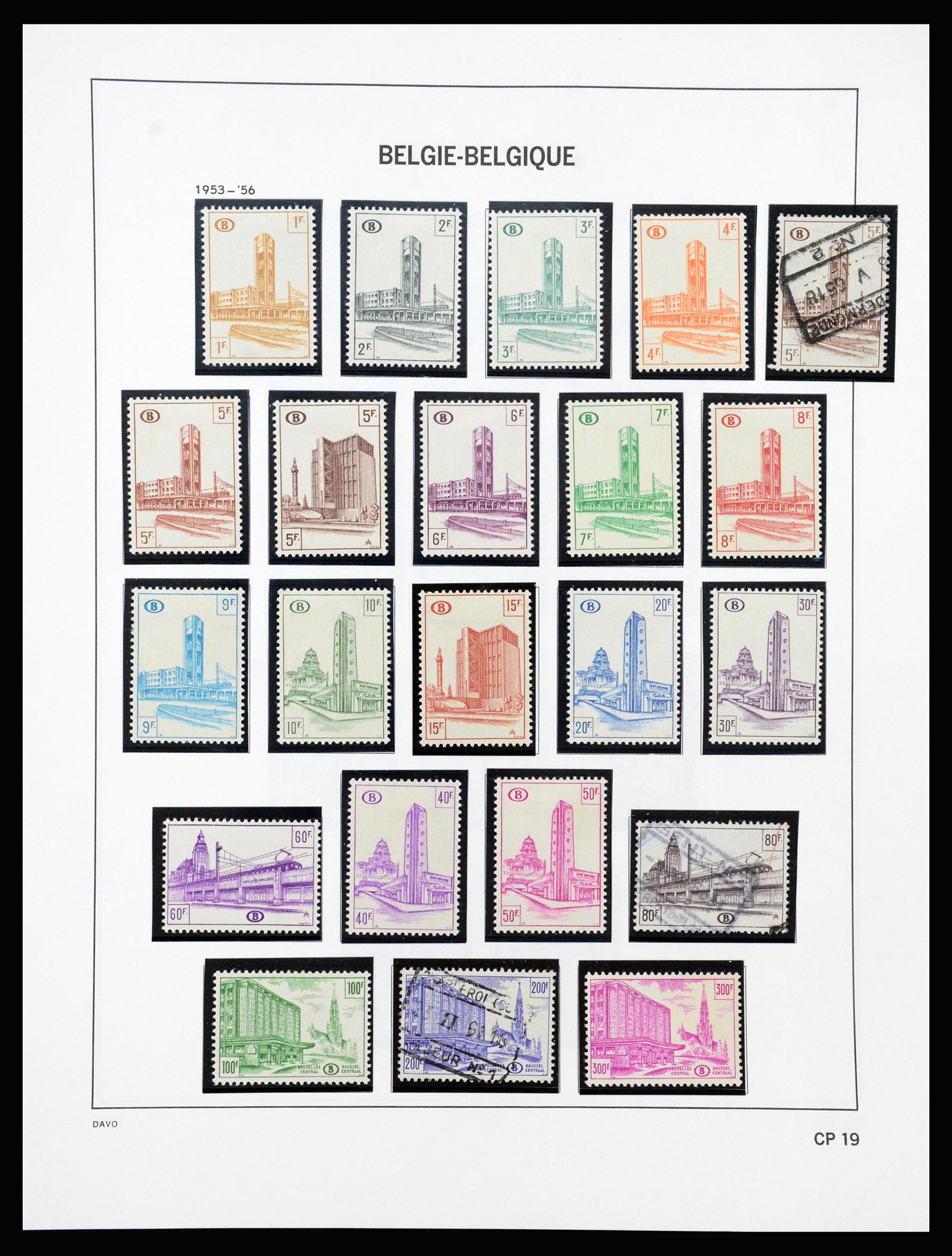 37189 450 - Stamp collection 37189 Belgium 1849-2006.