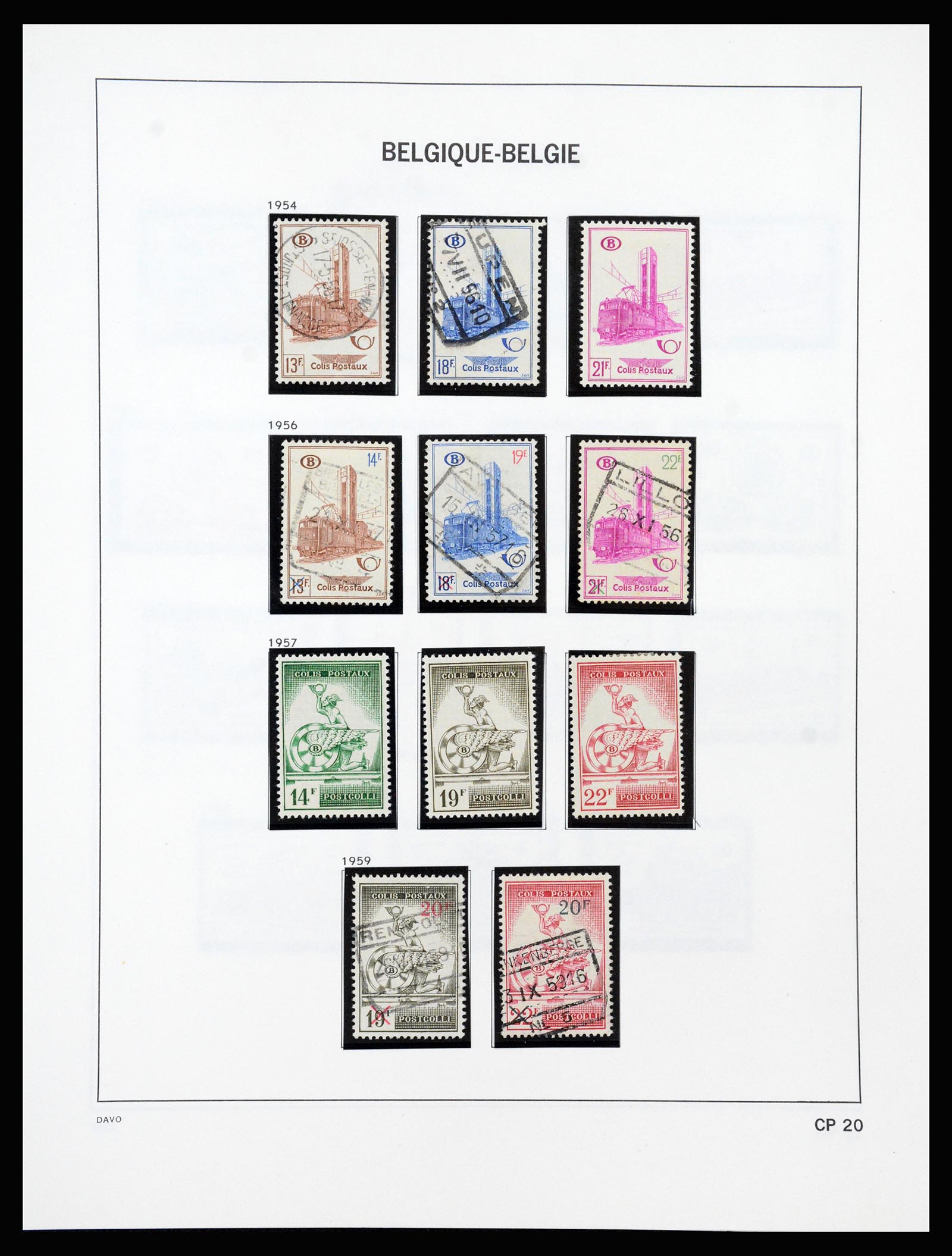37189 451 - Stamp collection 37189 Belgium 1849-2006.