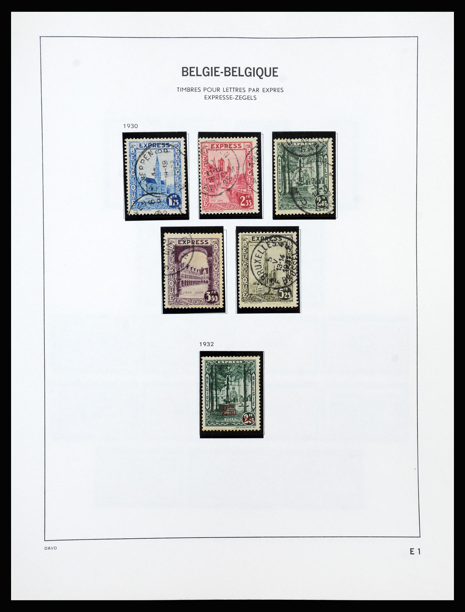 37189 462 - Stamp collection 37189 Belgium 1849-2006.