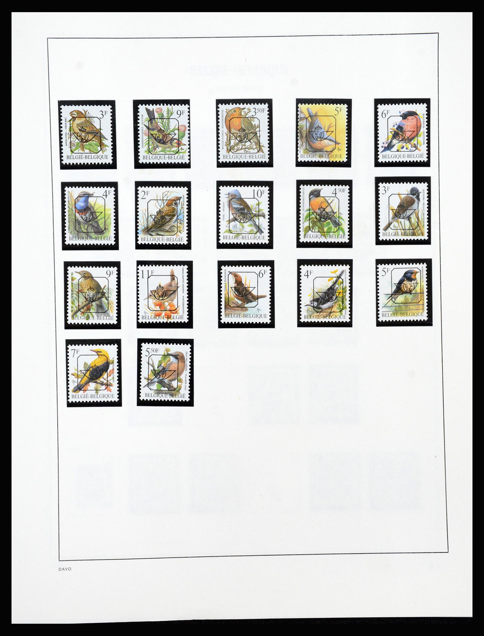 37189 476 - Stamp collection 37189 Belgium 1849-2006.