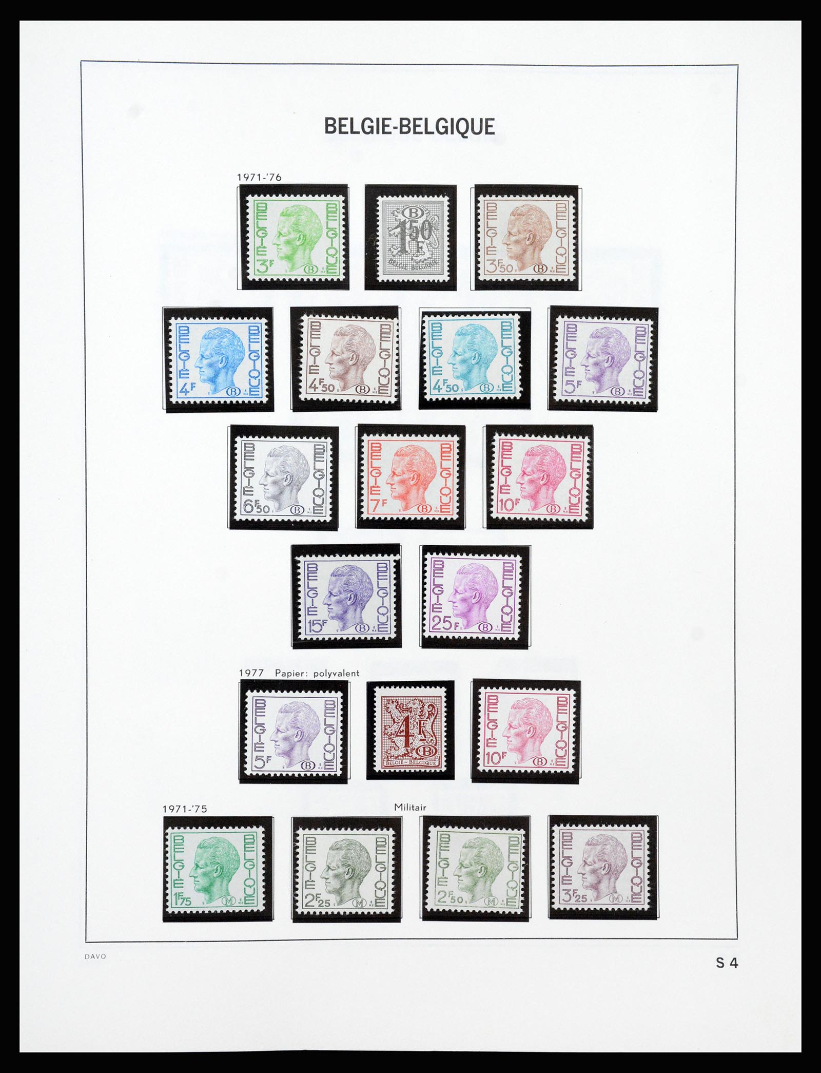 37189 480 - Stamp collection 37189 Belgium 1849-2006.