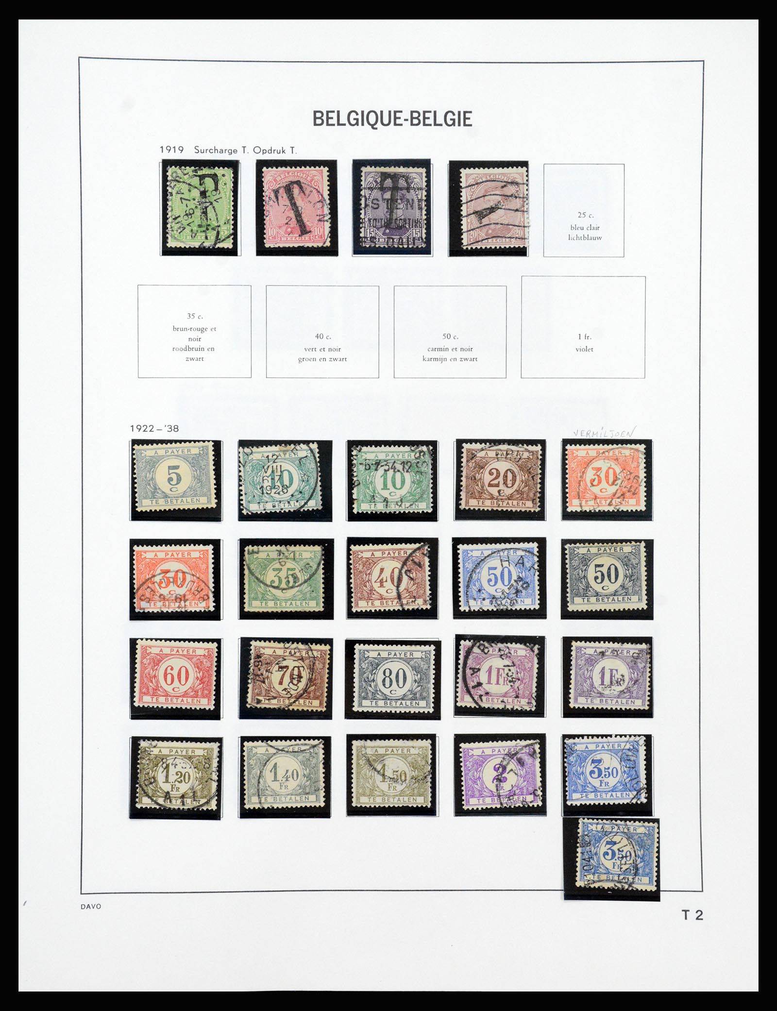 37189 483 - Stamp collection 37189 Belgium 1849-2006.