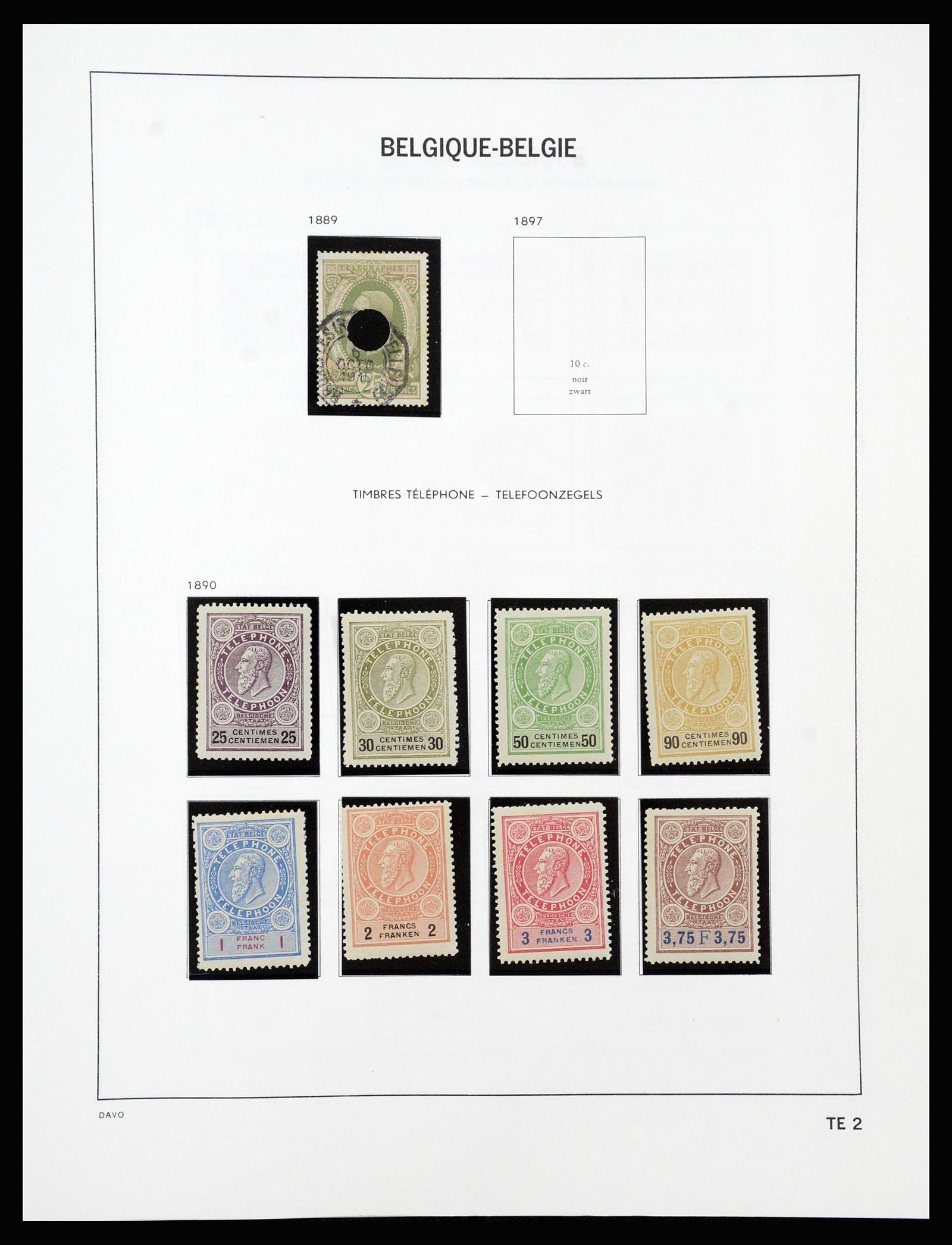 37189 488 - Stamp collection 37189 Belgium 1849-2006.