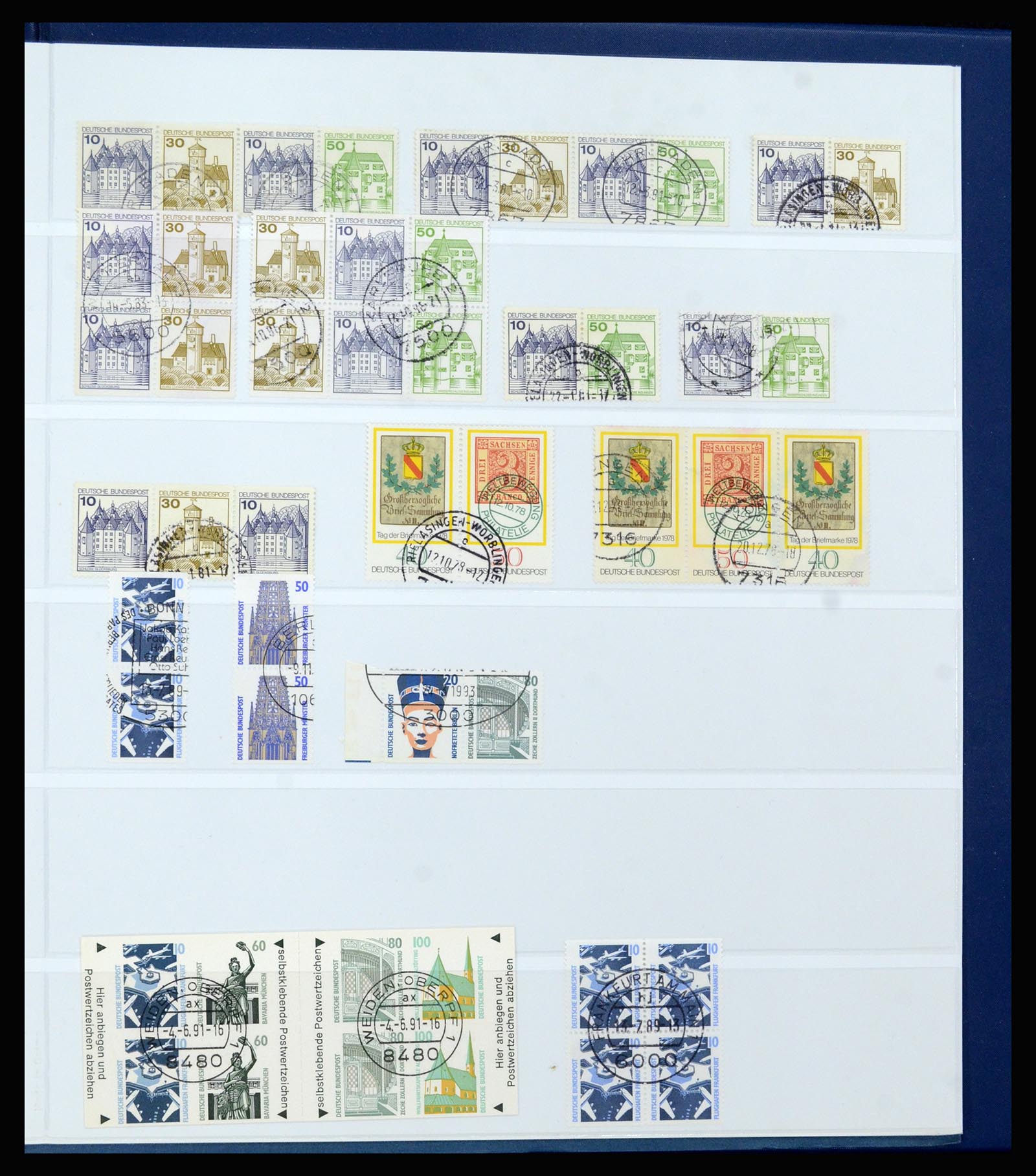 37190 031 - Postzegelverzameling 37190 Duitsland combinaties 1912-1991.