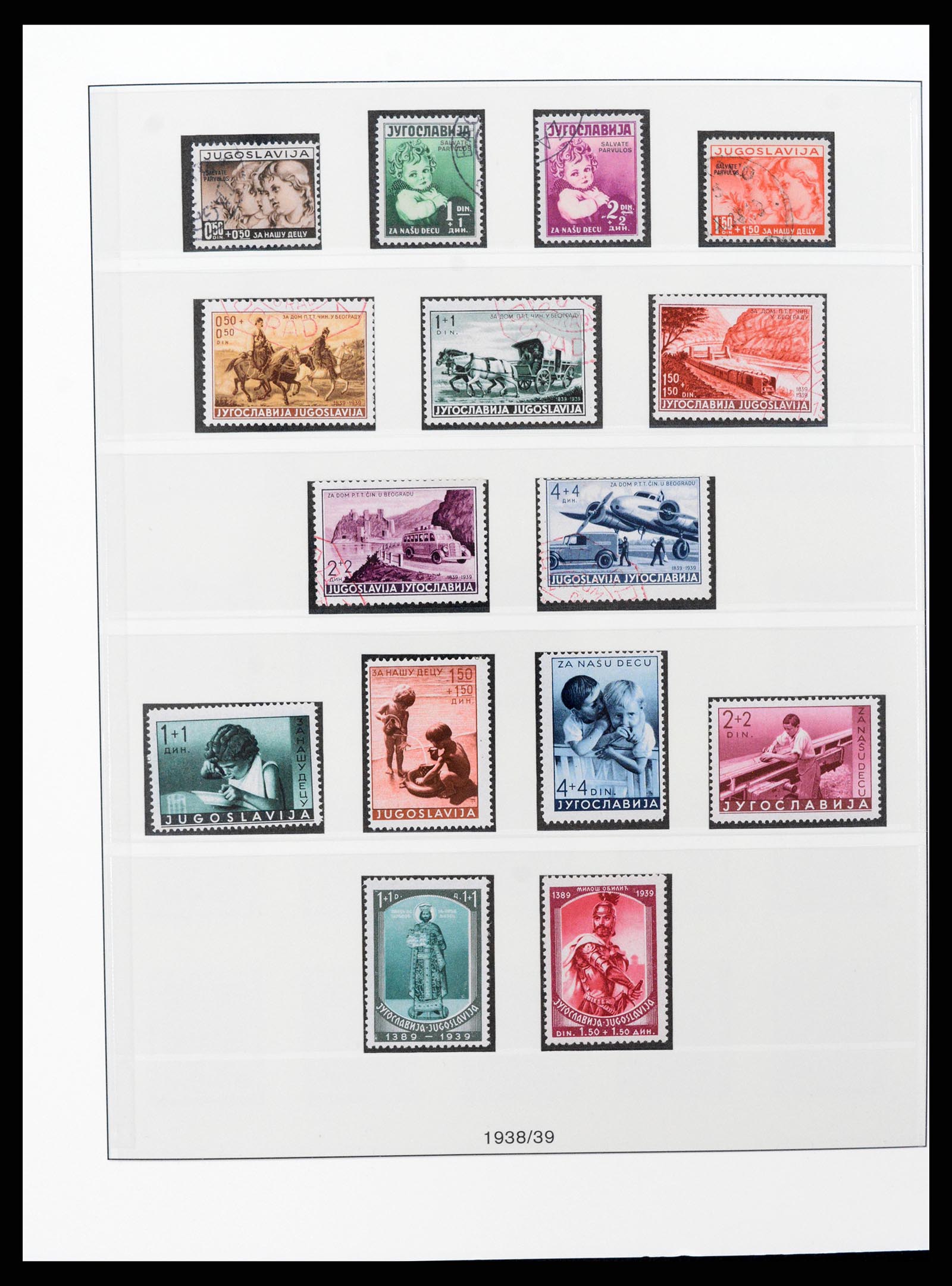 37191 022 - Postzegelverzameling 37191 Joegoslavië 1918-2006.