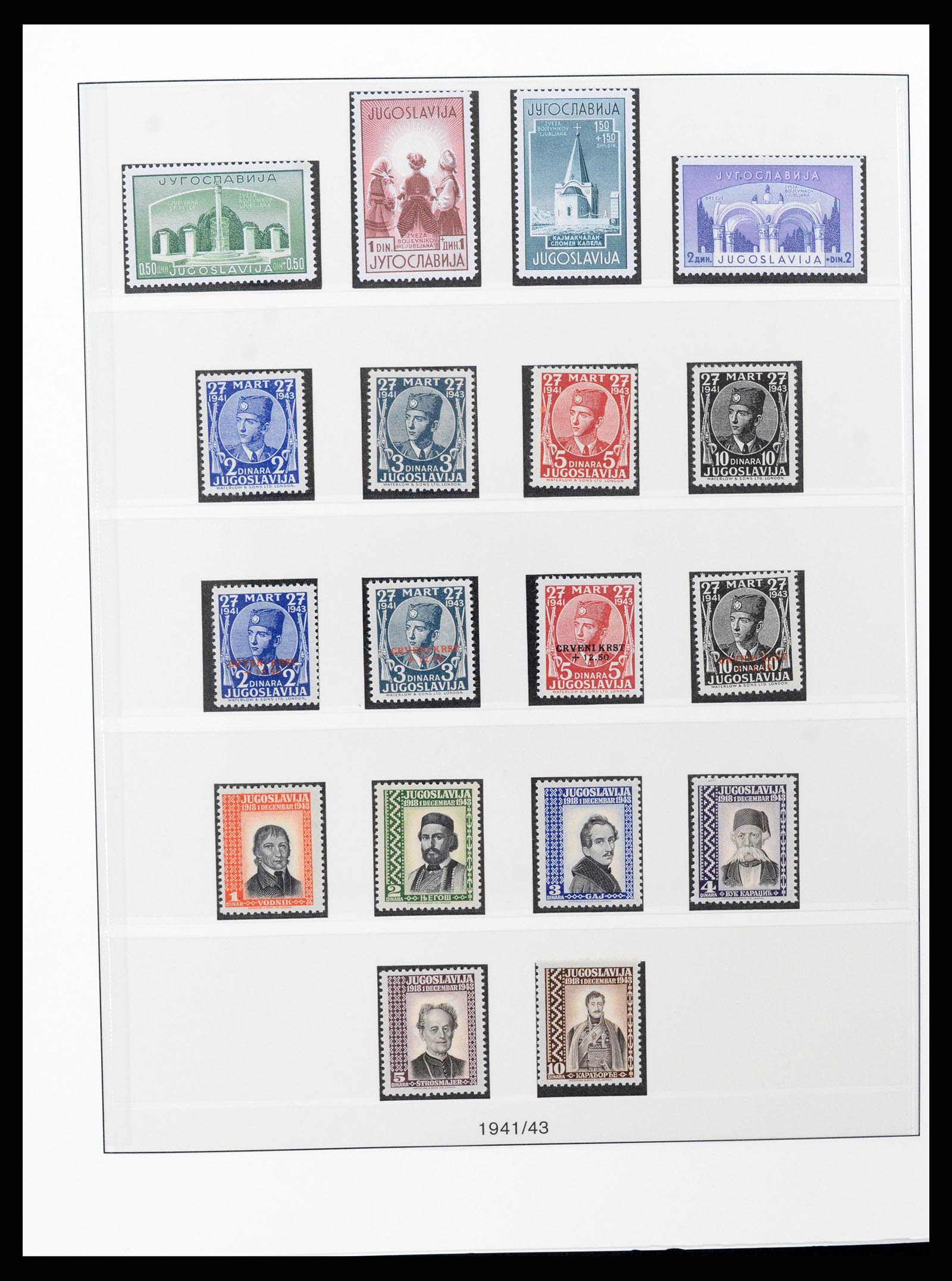 37191 026 - Postzegelverzameling 37191 Joegoslavië 1918-2006.
