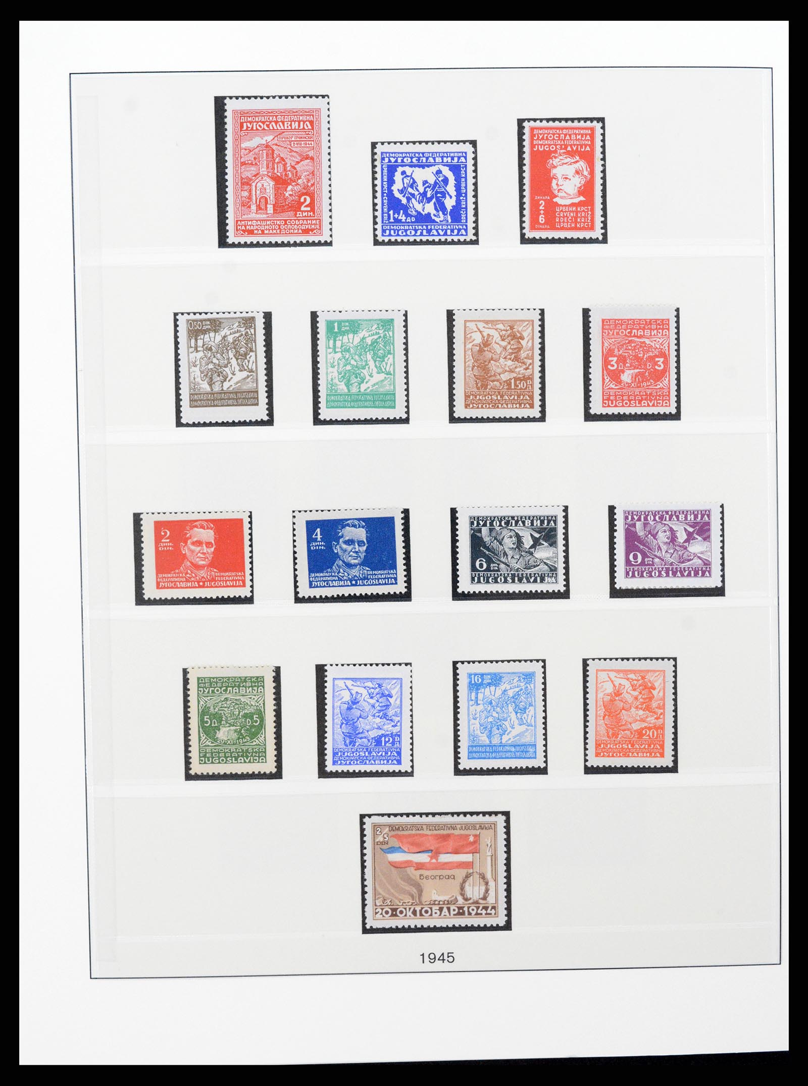 37191 029 - Postzegelverzameling 37191 Joegoslavië 1918-2006.