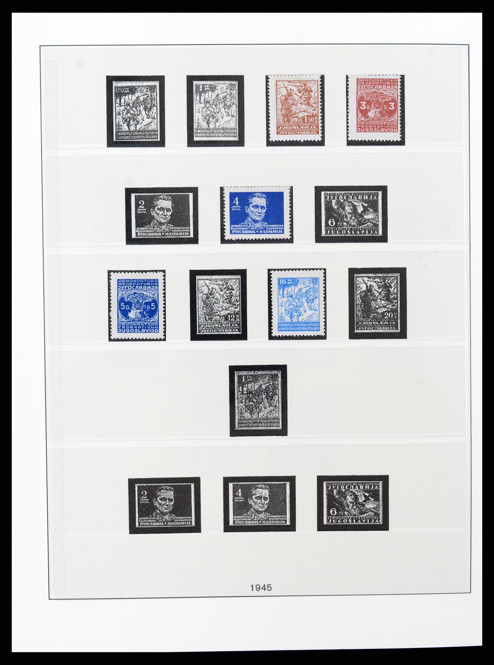 37191 030 - Postzegelverzameling 37191 Joegoslavië 1918-2006.