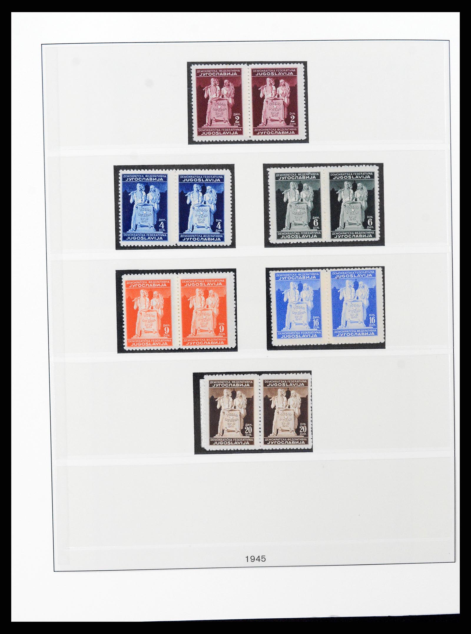 37191 032 - Postzegelverzameling 37191 Joegoslavië 1918-2006.