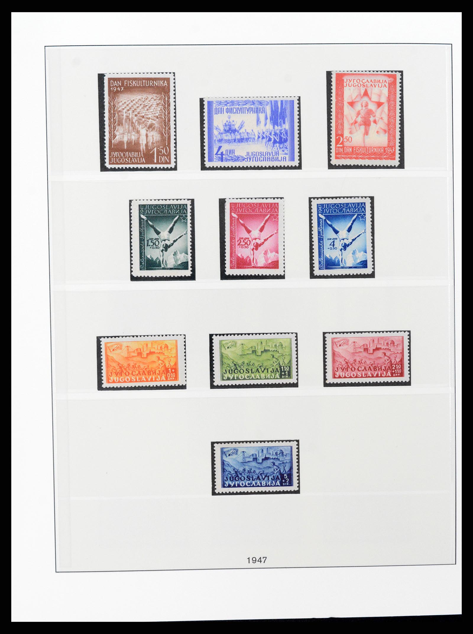 37191 038 - Postzegelverzameling 37191 Joegoslavië 1918-2006.