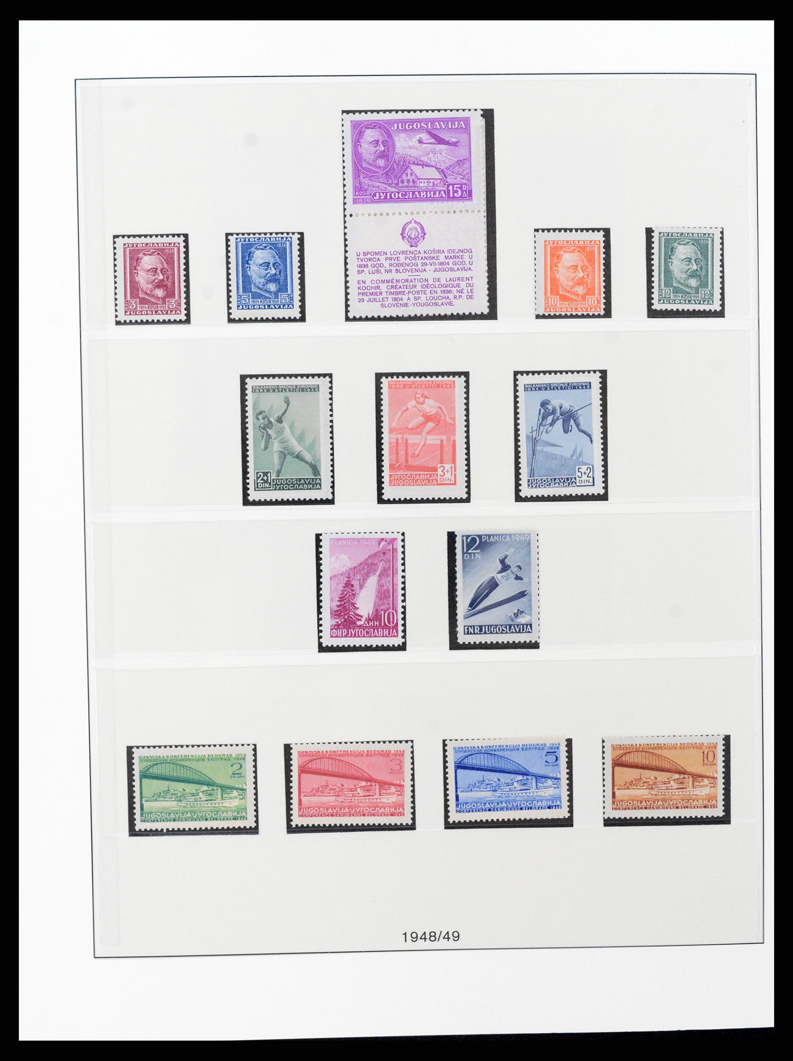 37191 040 - Postzegelverzameling 37191 Joegoslavië 1918-2006.