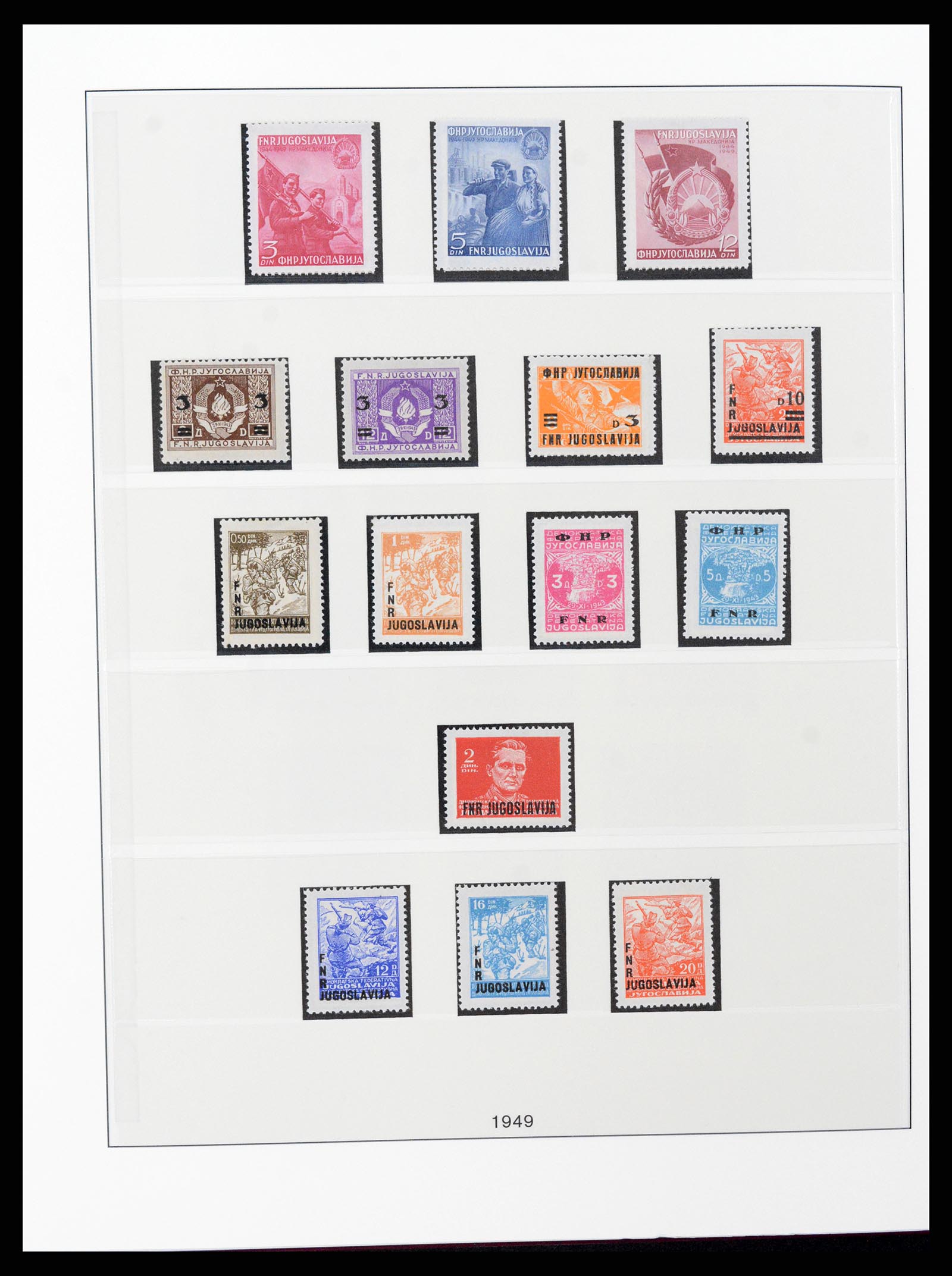 37191 043 - Postzegelverzameling 37191 Joegoslavië 1918-2006.