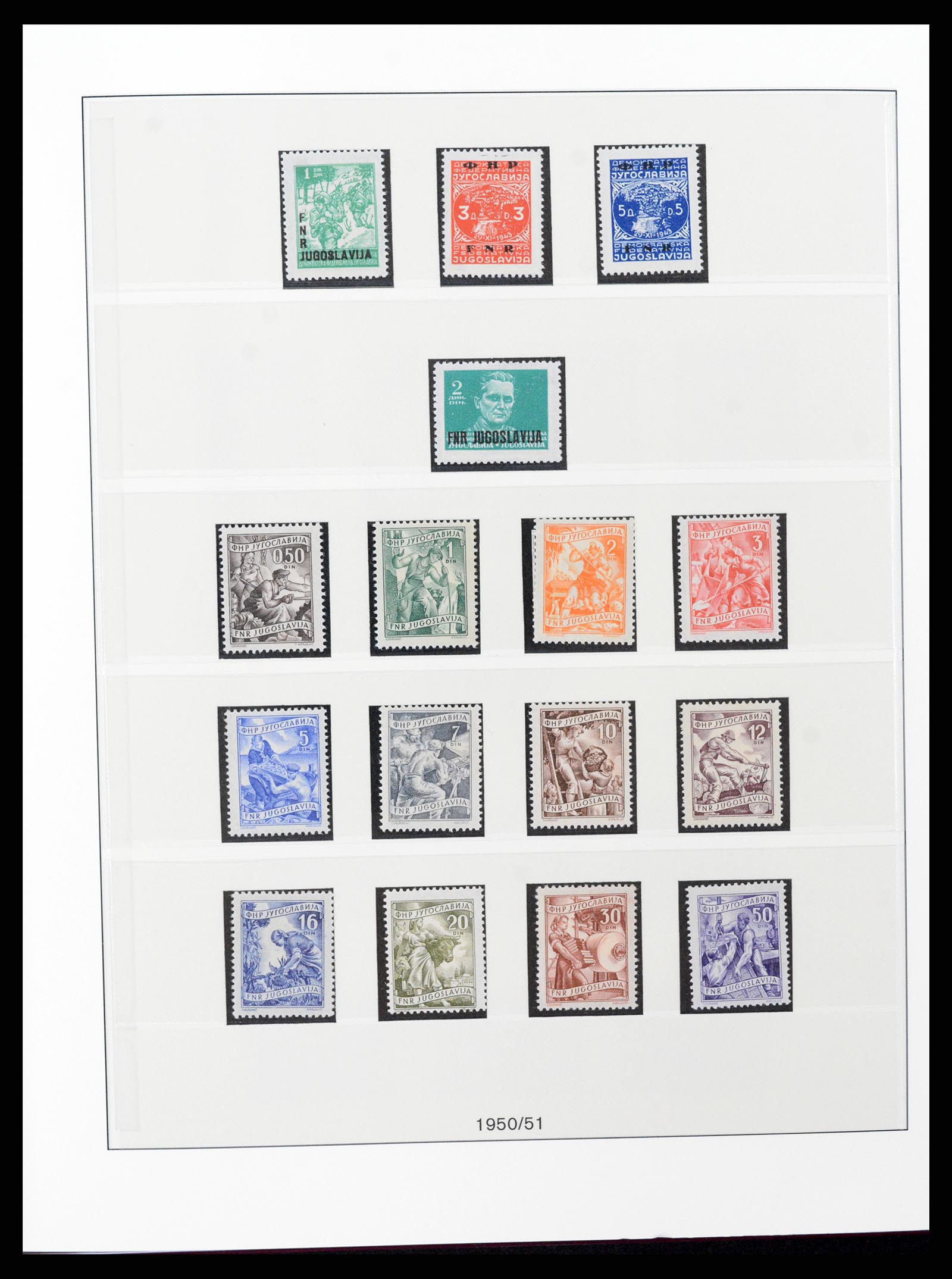37191 045 - Postzegelverzameling 37191 Joegoslavië 1918-2006.