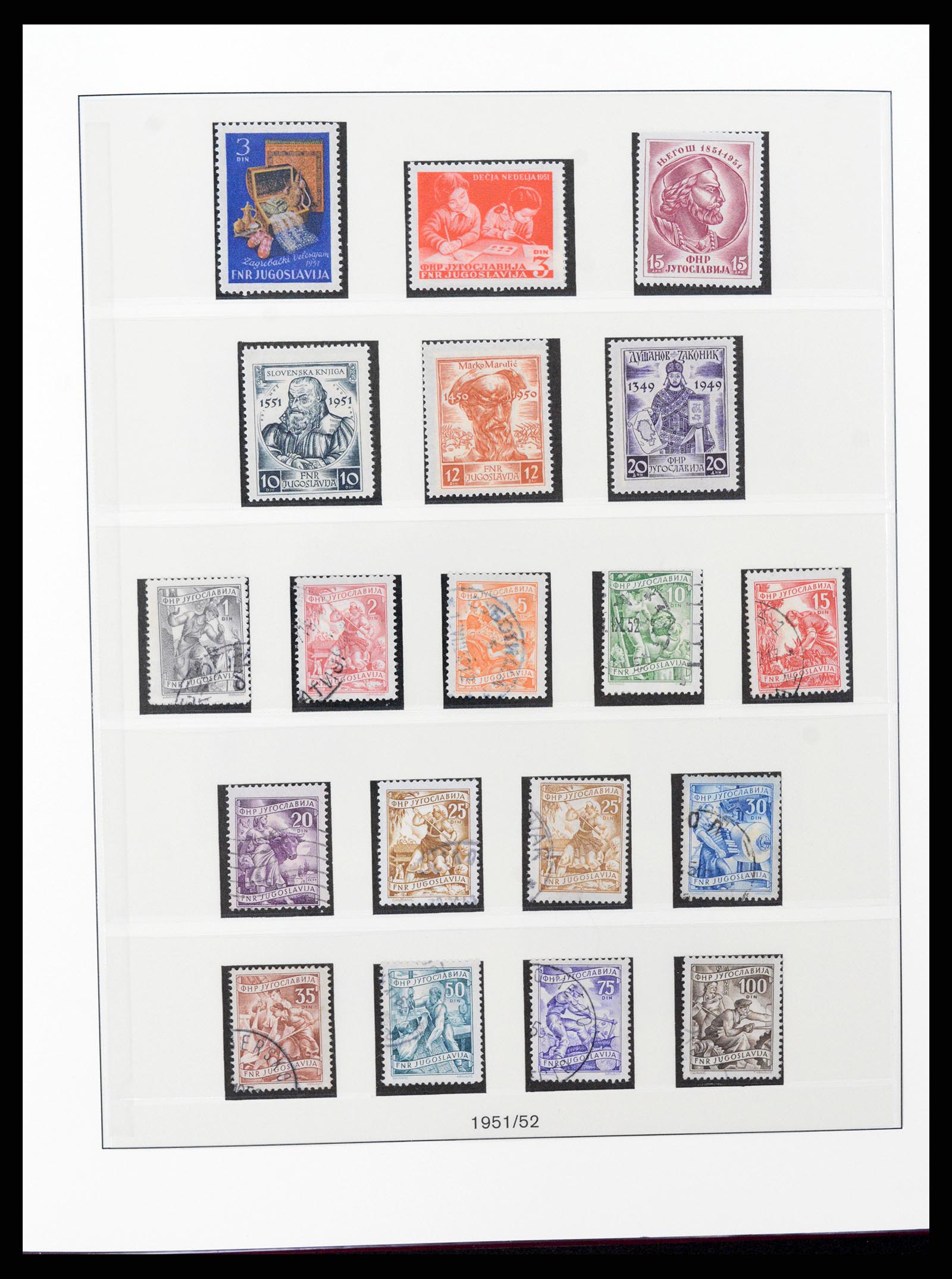 37191 048 - Postzegelverzameling 37191 Joegoslavië 1918-2006.