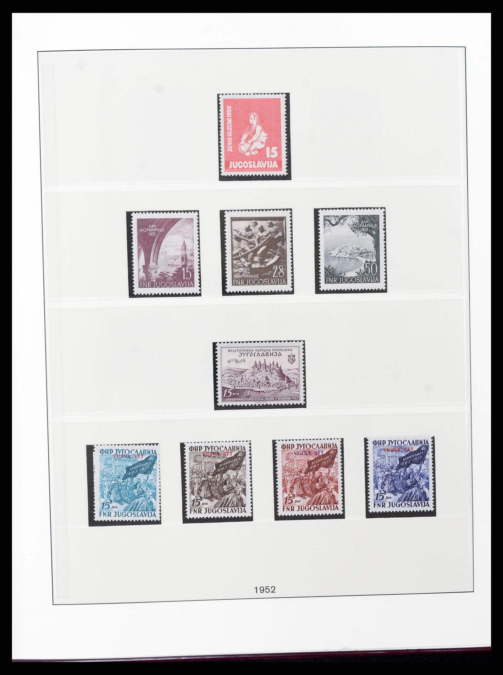 37191 052 - Postzegelverzameling 37191 Joegoslavië 1918-2006.