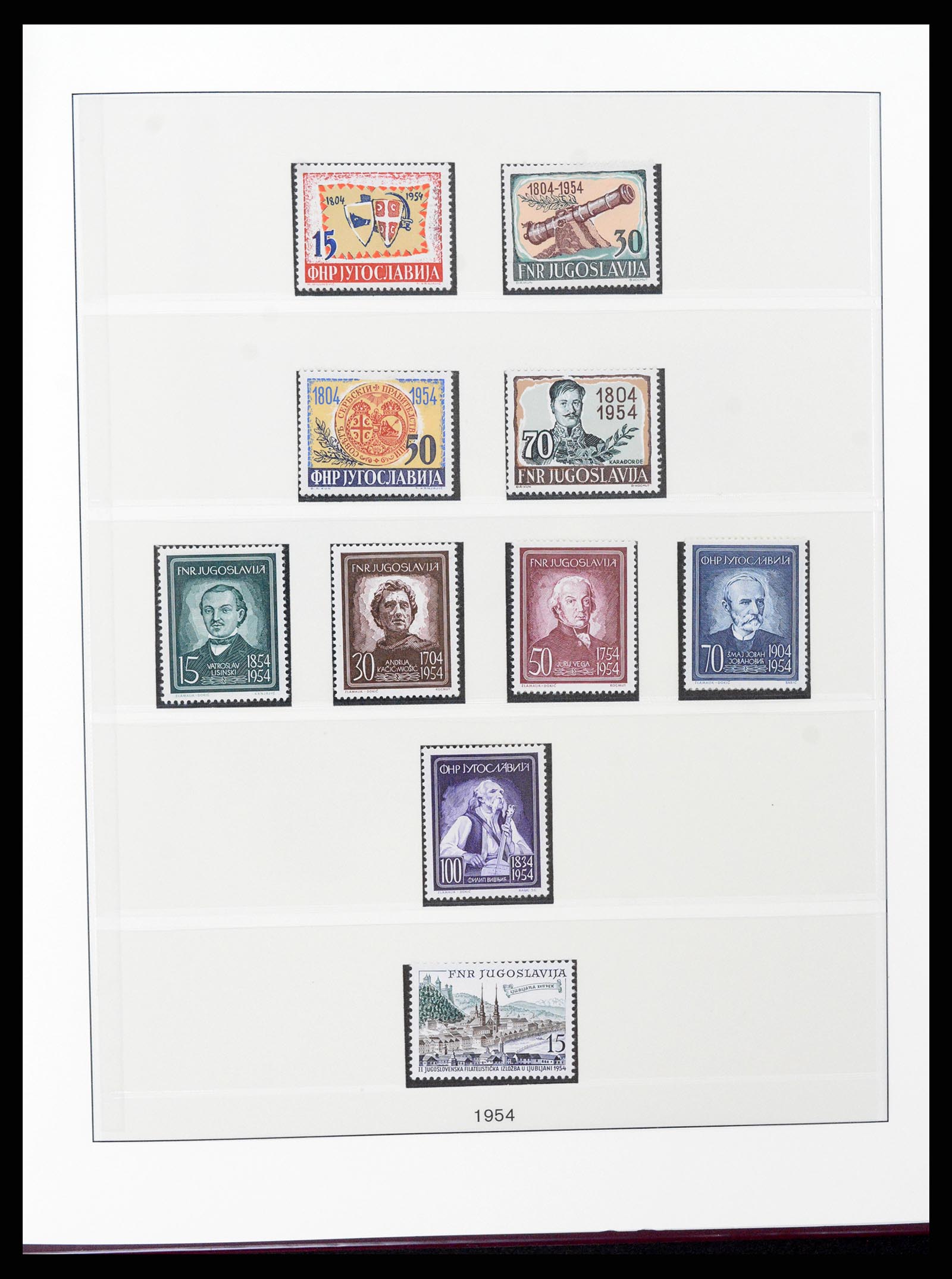 37191 056 - Postzegelverzameling 37191 Joegoslavië 1918-2006.